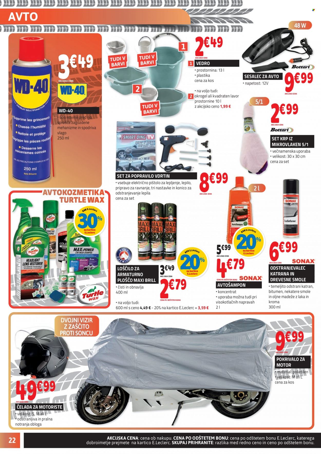 E.Leclerc katalog - 8.9.2021 - 18.9.2021. Stran 22