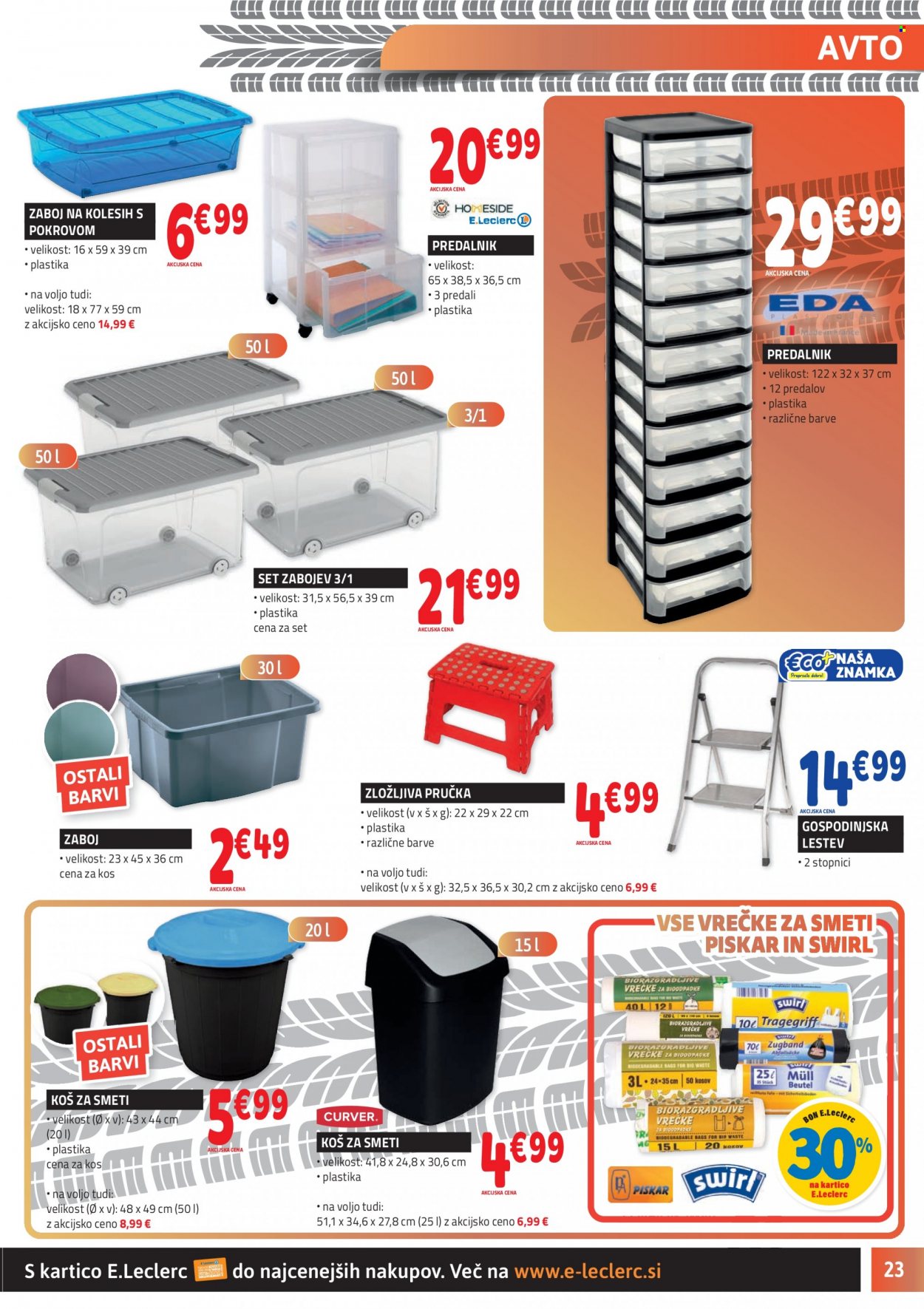 E.Leclerc katalog - 8.9.2021 - 18.9.2021. Stran 23