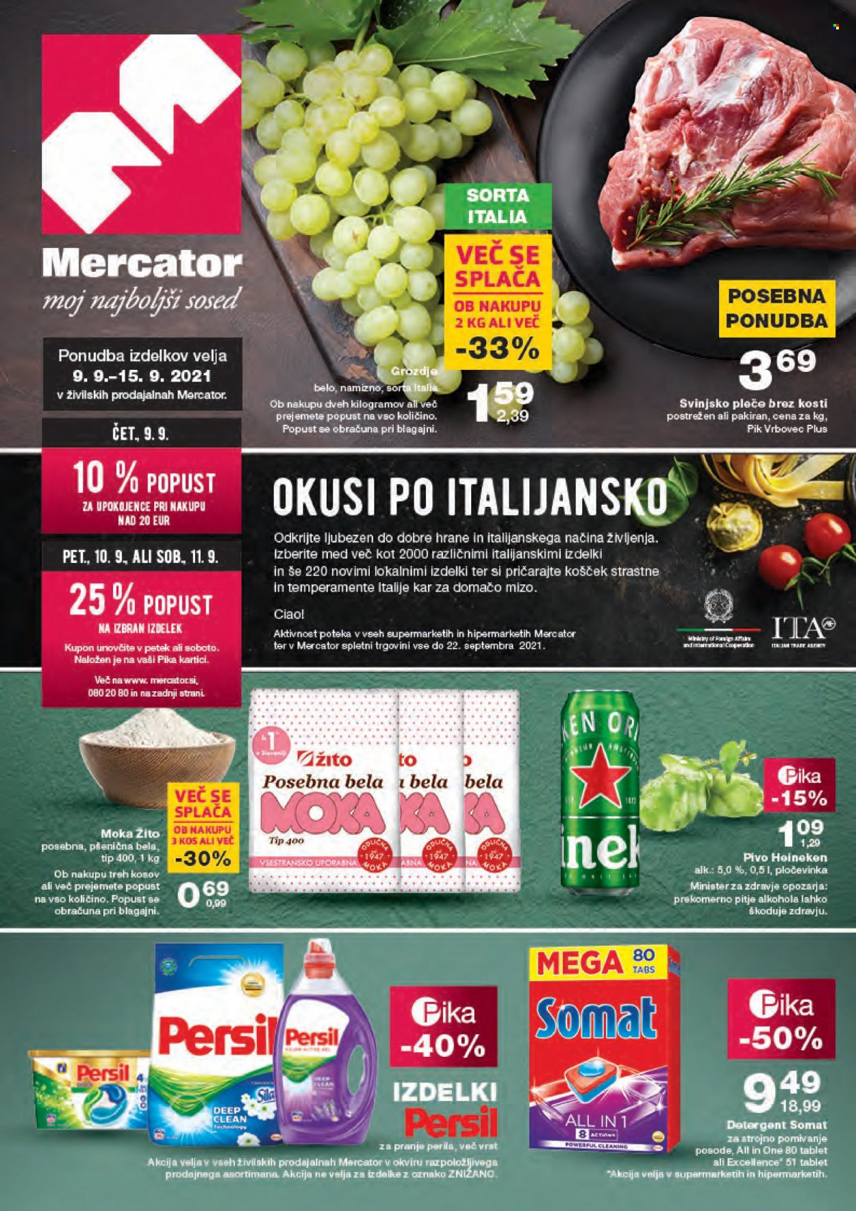 Mercator katalog - 9.9.2021 - 15.9.2021. Stran 1