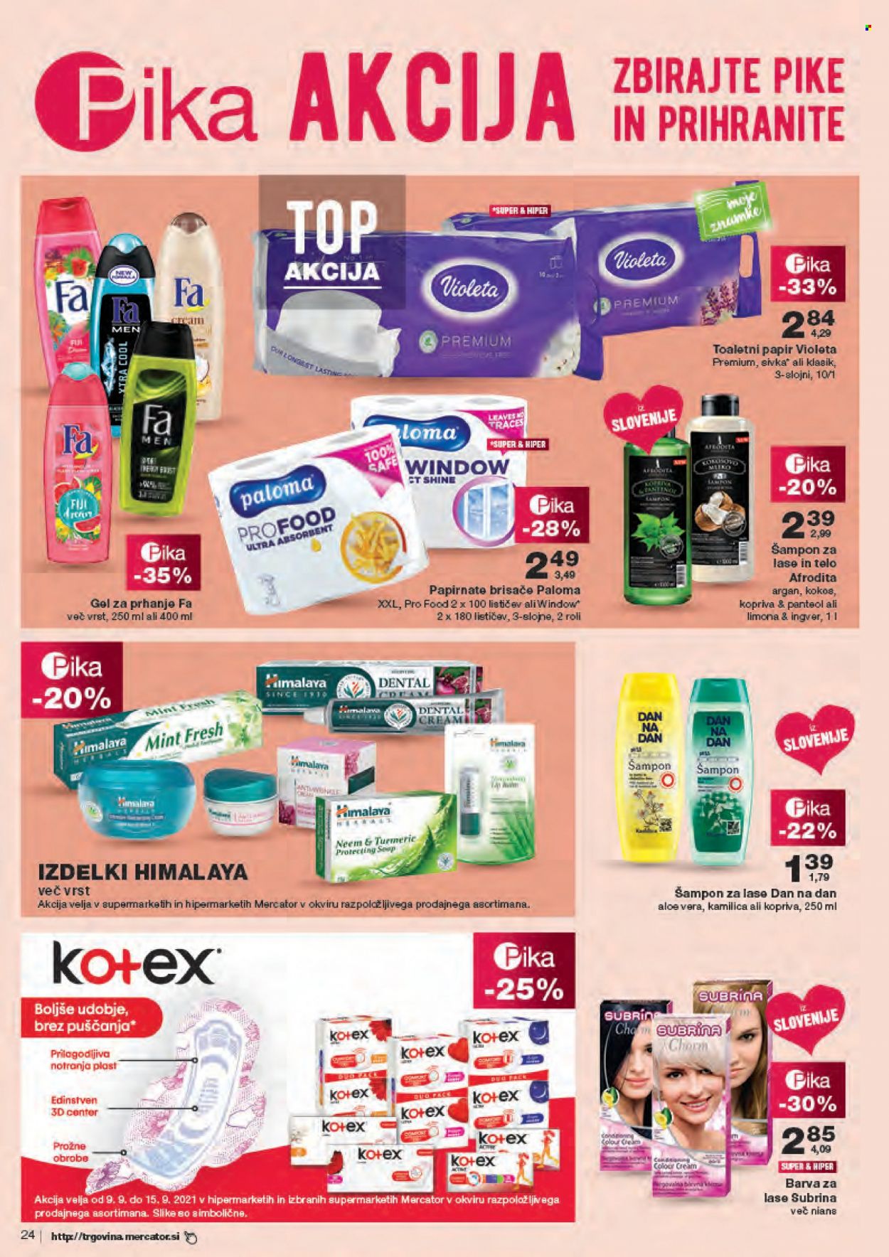 Mercator katalog - 9.9.2021 - 15.9.2021. Stran 24