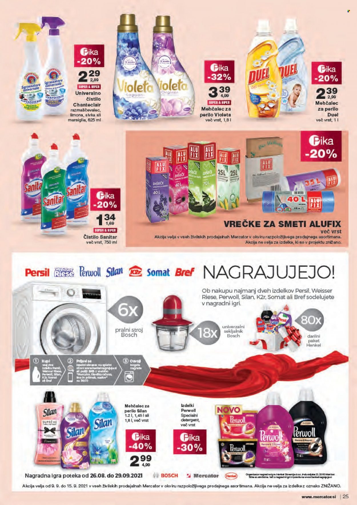 Mercator katalog - 9.9.2021 - 15.9.2021. Stran 25