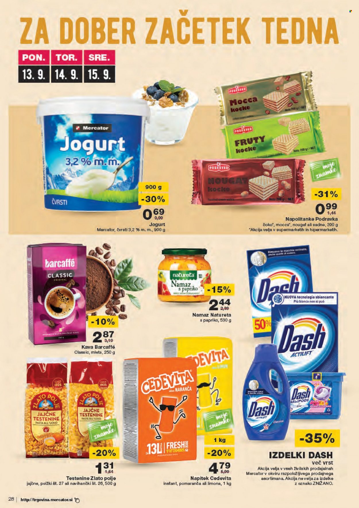 Mercator katalog - 9.9.2021 - 15.9.2021. Stran 28