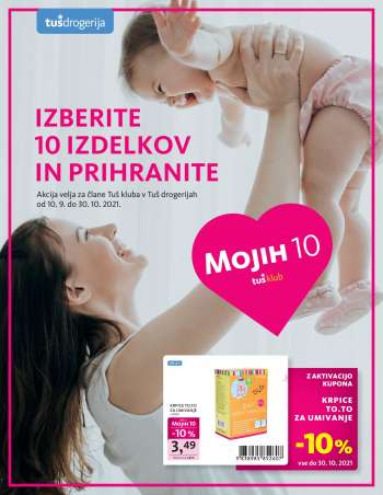 Tuš Drogeria katalog - 10.09.2021 - 31.10.2021.