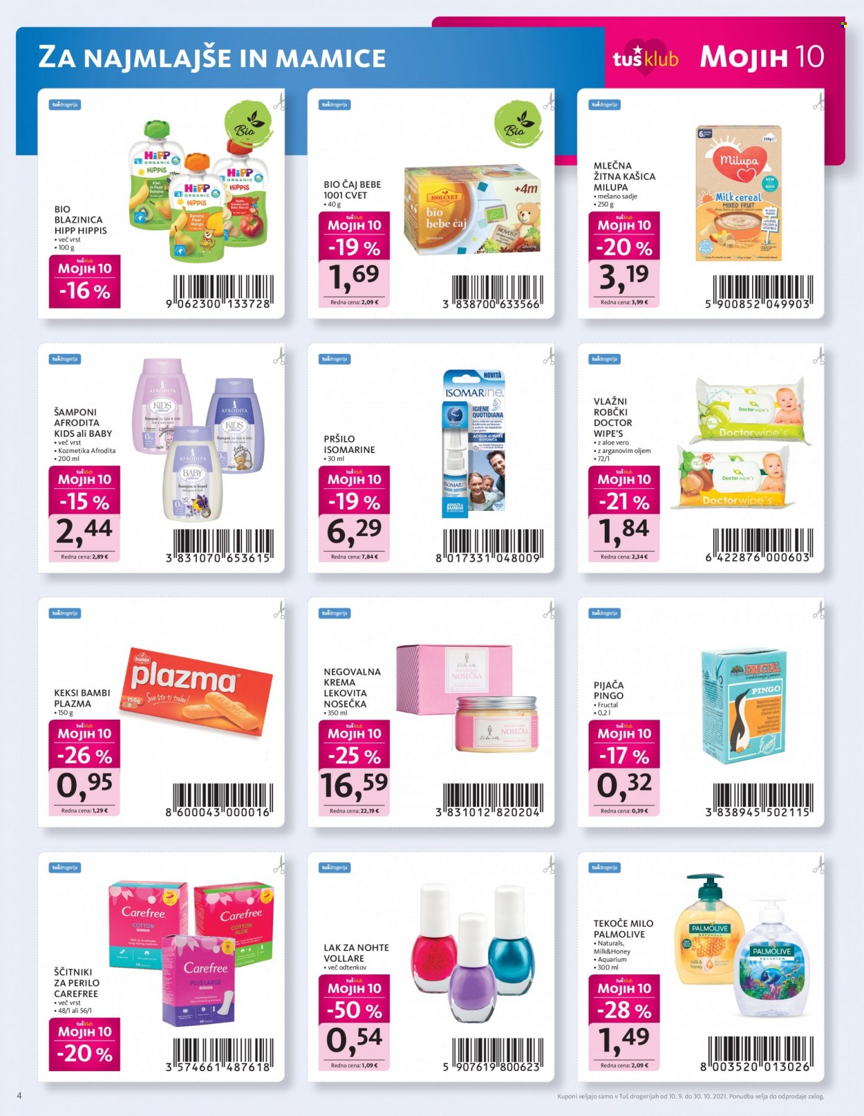 Tuš Drogeria katalog - 10.9.2021 - 31.10.2021. Stran 4