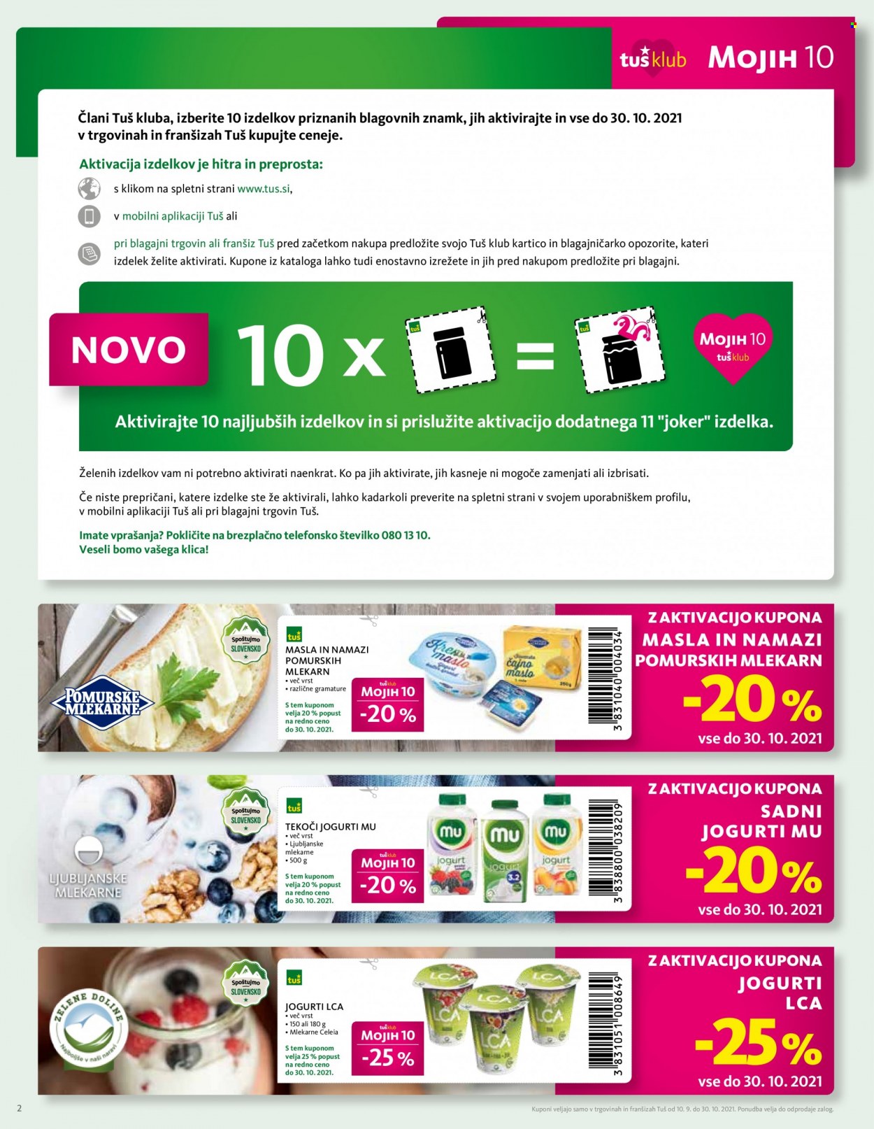 Tuš katalog - 10.9.2021 - 30.10.2021. Stran 2