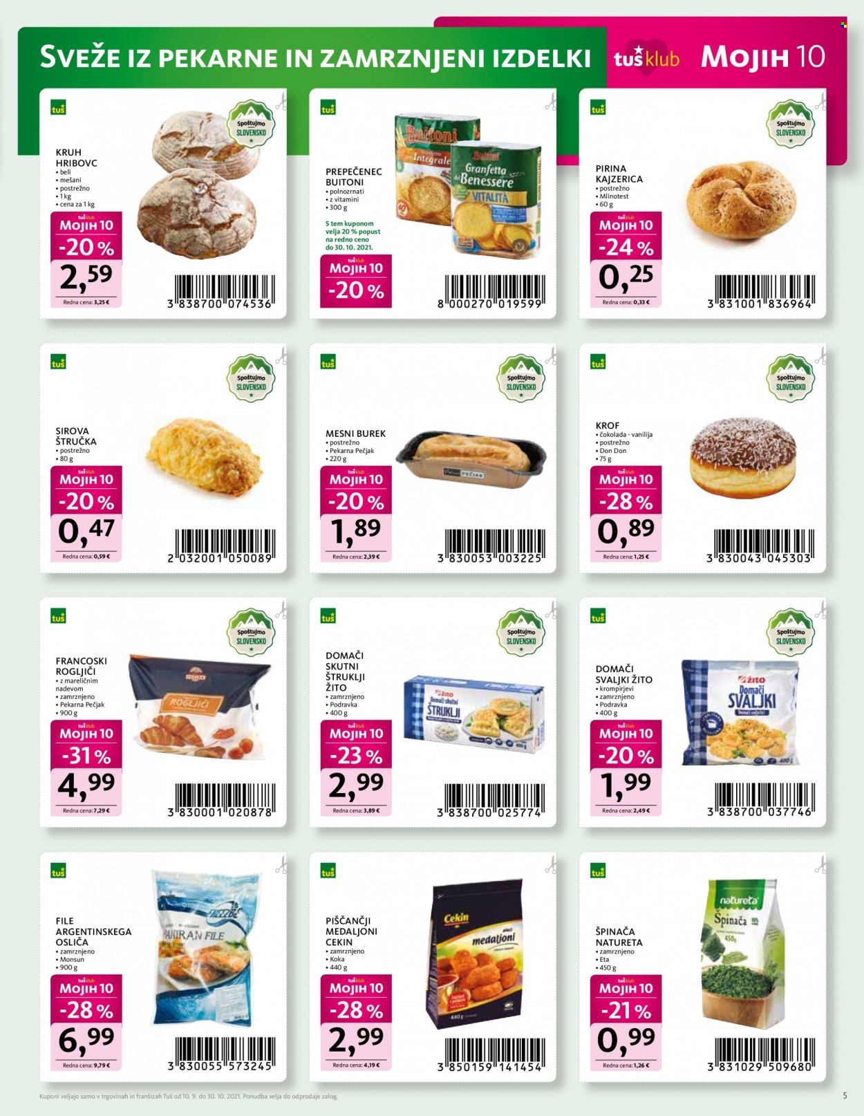 Tuš katalog - 10.9.2021 - 30.10.2021. Stran 5