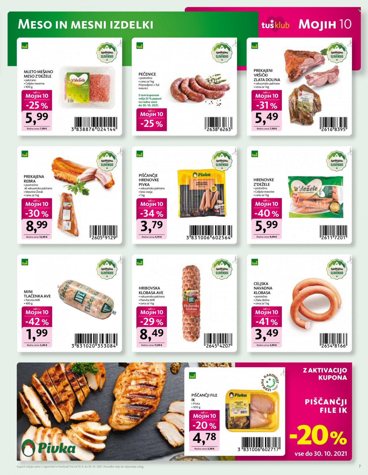 Tuš katalog - 10.9.2021 - 30.10.2021. Stran 7