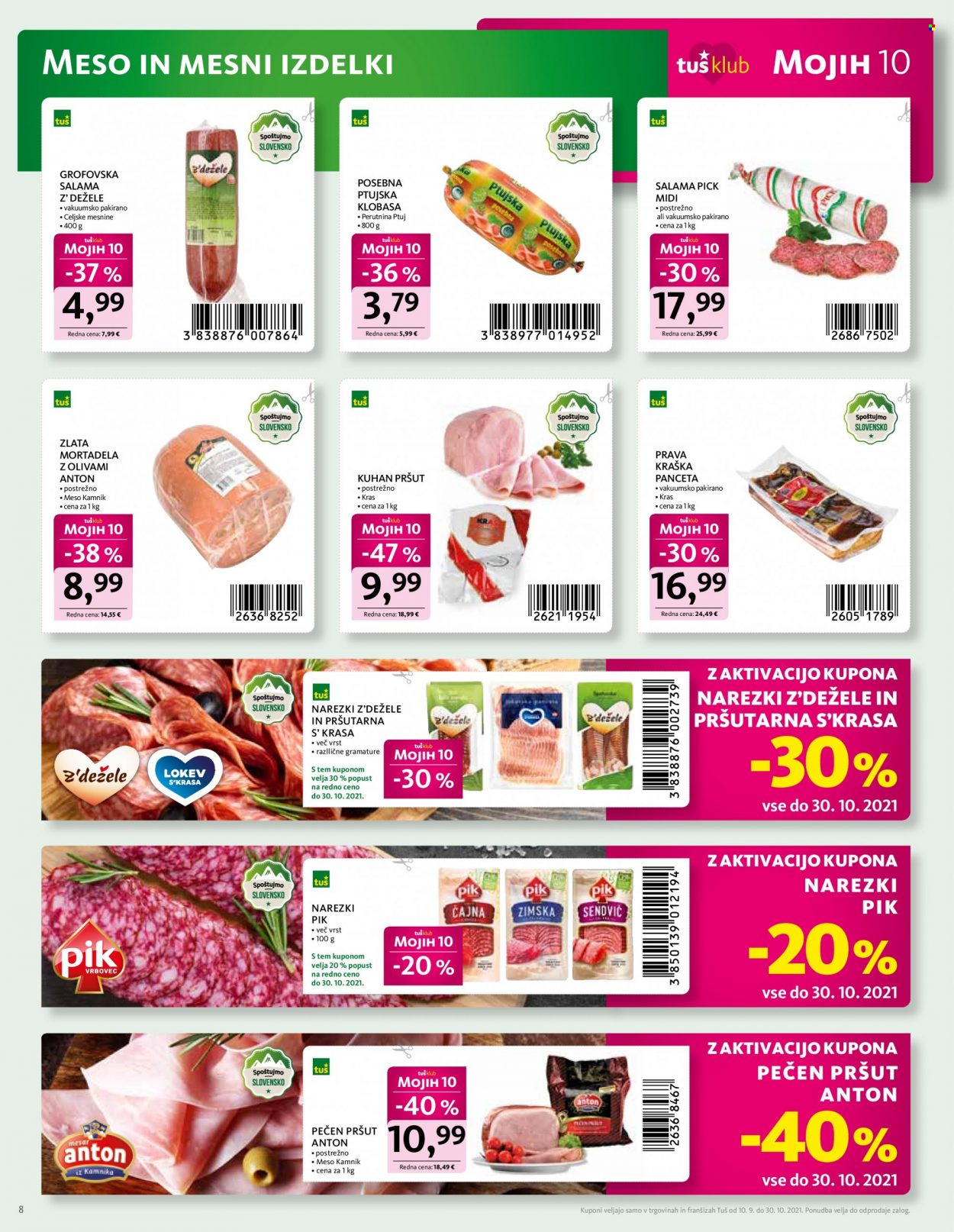 Tuš katalog - 10.9.2021 - 30.10.2021. Stran 8