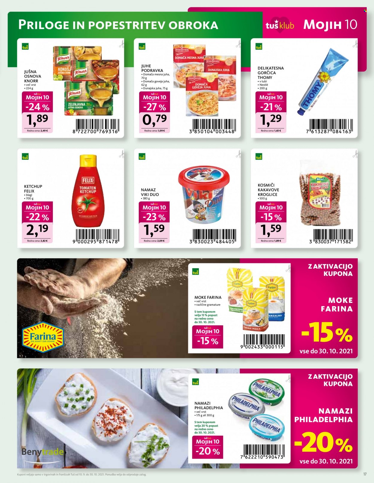 Tuš katalog - 10.9.2021 - 30.10.2021. Stran 17