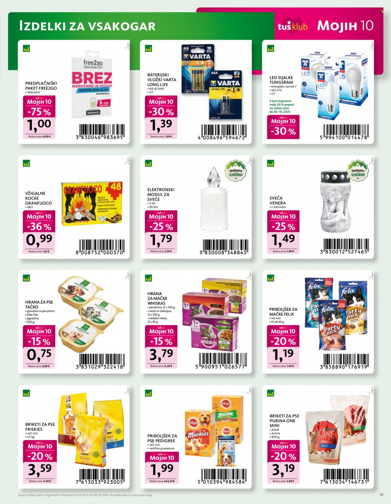 Tuš katalog - 10.9.2021 - 30.10.2021. Stran 19