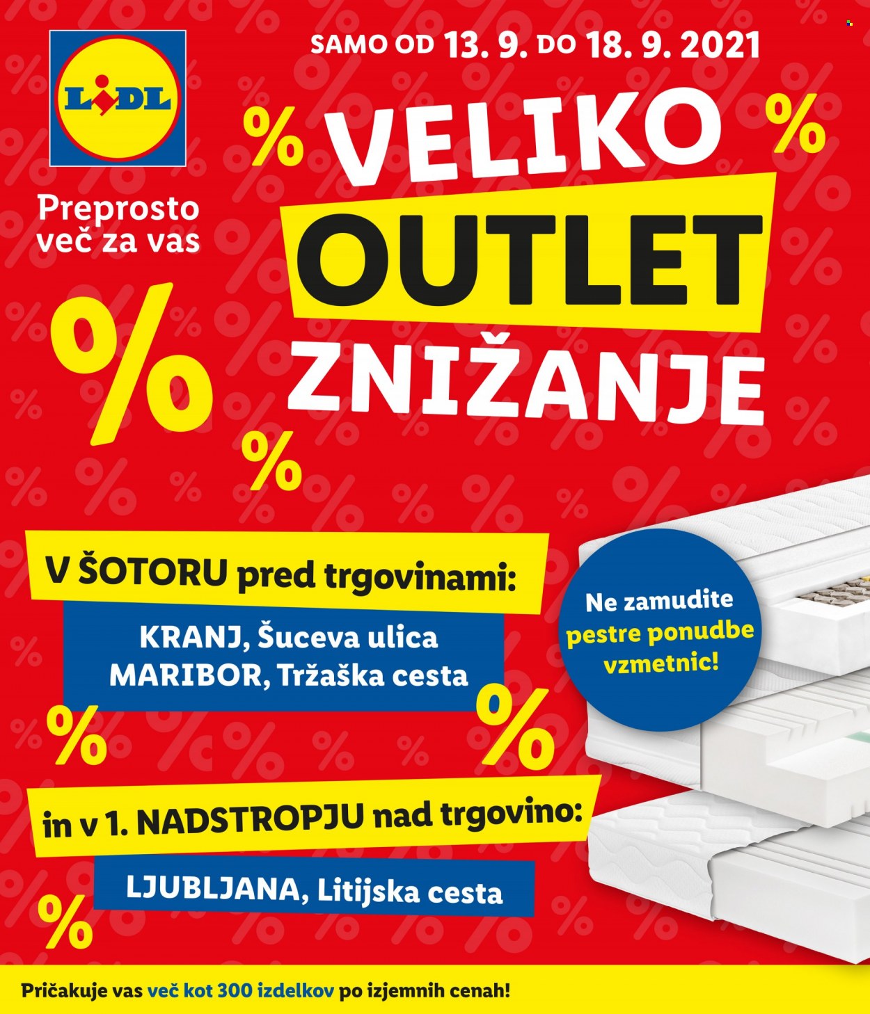 Lidl katalog - 13.9.2021 - 18.9.2021. Stran 1