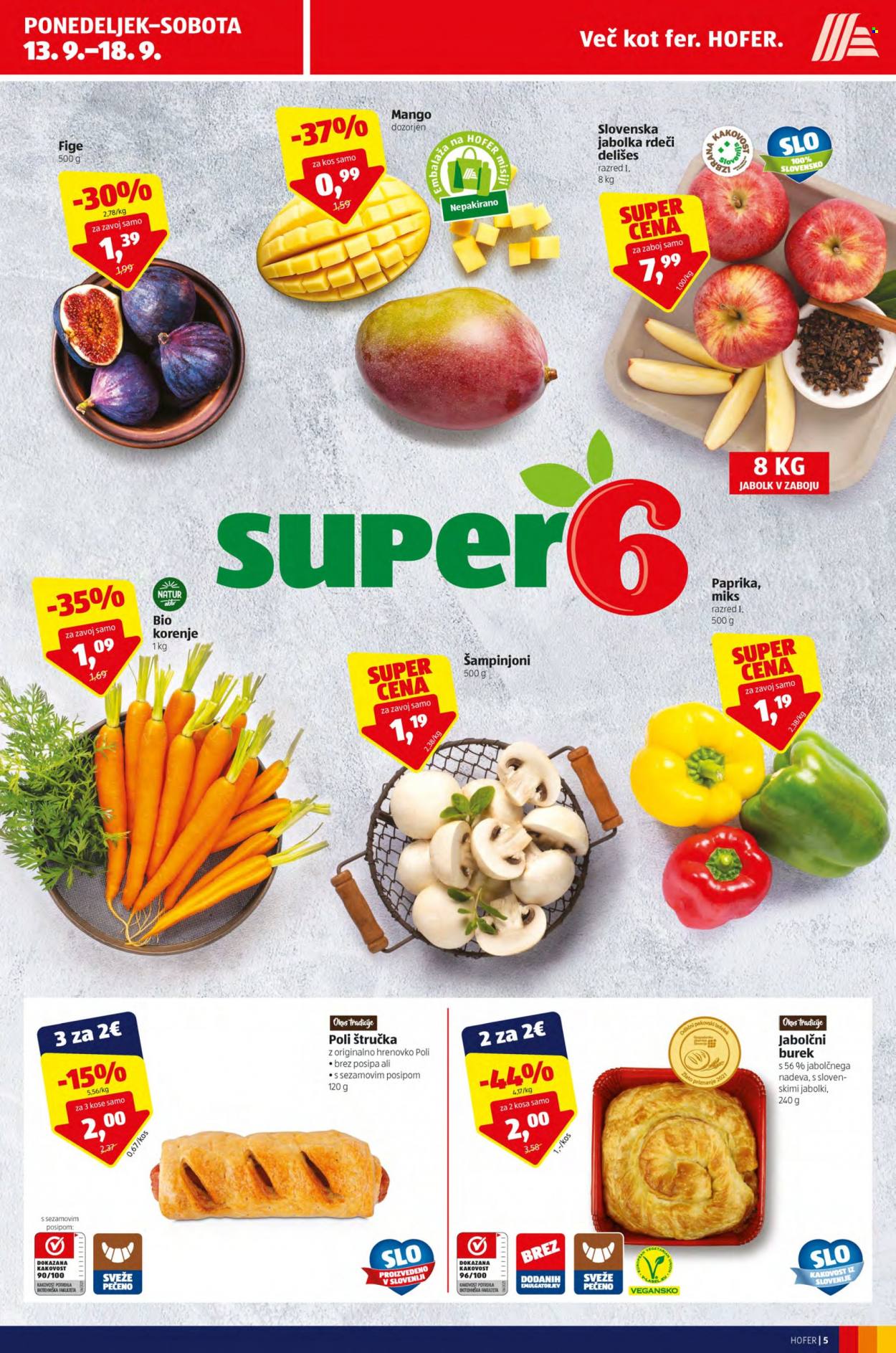 Hofer katalog - 10.9.2021 - 18.9.2021. Stran 5