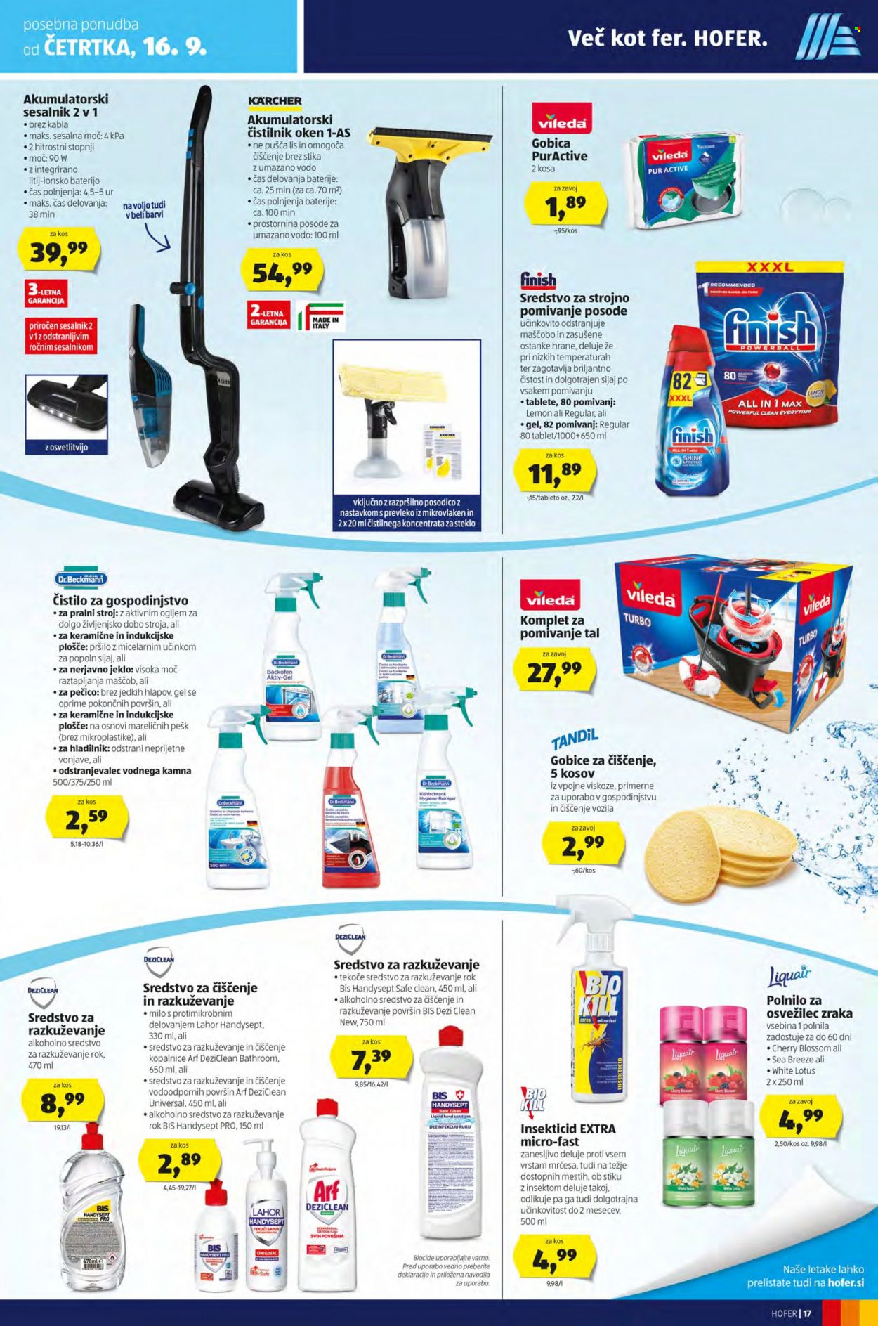 Hofer katalog - 10.9.2021 - 18.9.2021. Stran 17