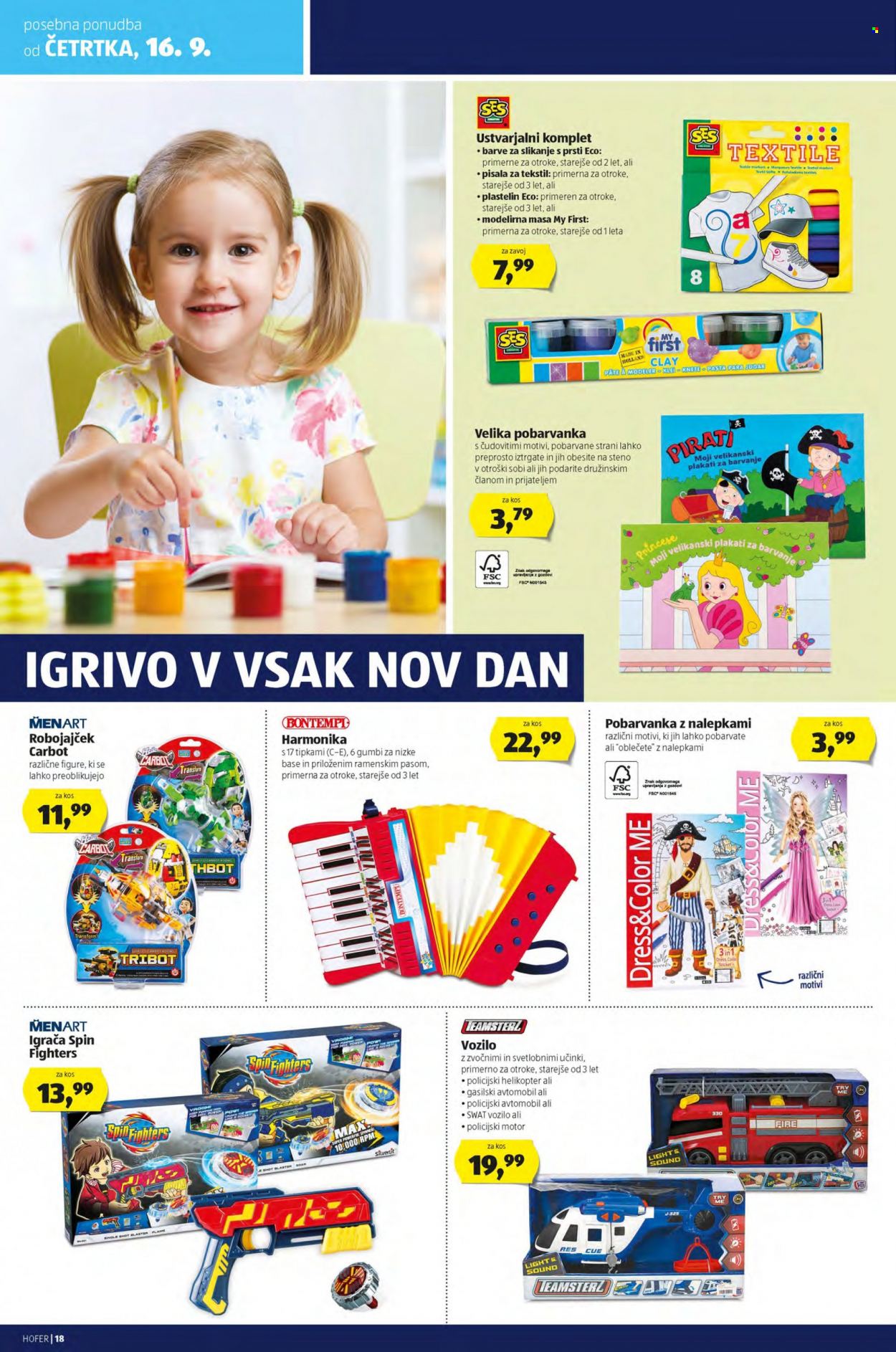 Hofer katalog - 10.9.2021 - 18.9.2021. Stran 18