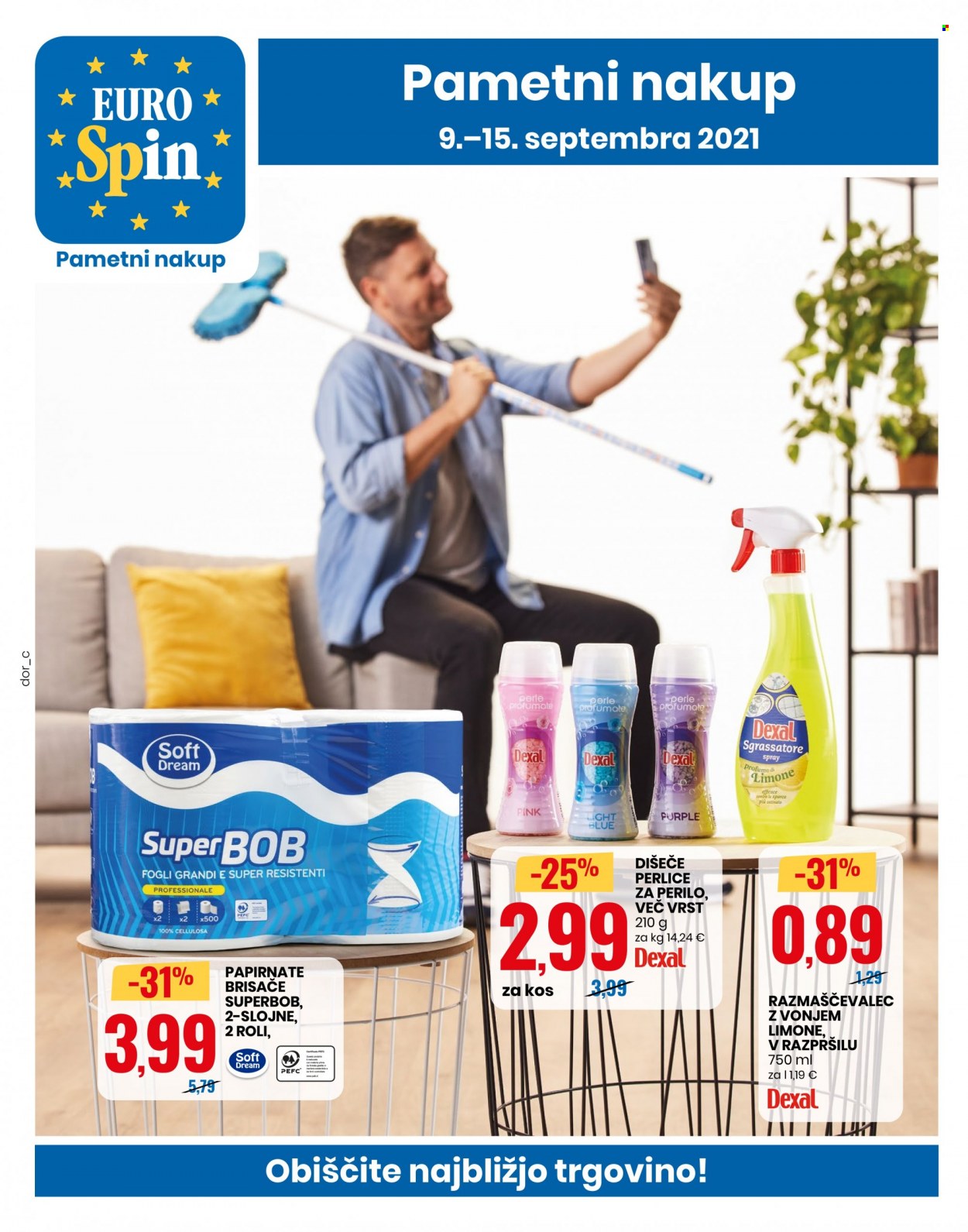 EuroSpin katalog - 9.9.2021 - 15.9.2021. Stran 1