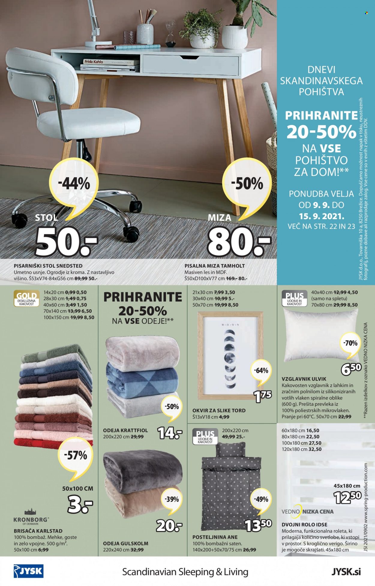 JYSK katalog - 9.9.2021 - 22.9.2021. Stran 24