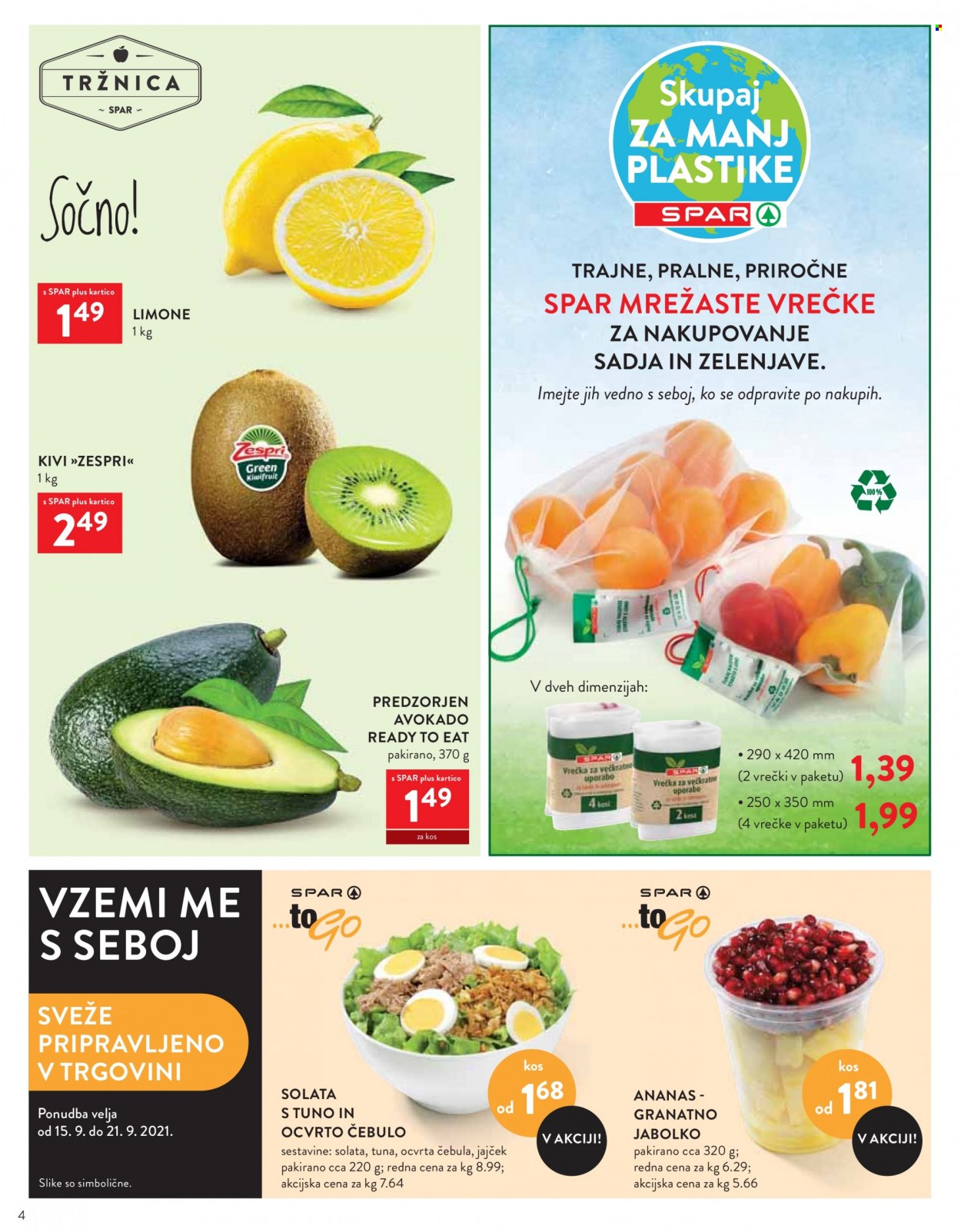 SPAR katalog - 15.9.2021 - 28.9.2021. Stran 4