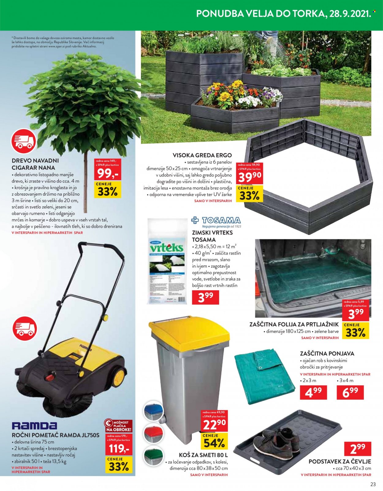 SPAR katalog - 15.9.2021 - 28.9.2021. Stran 23
