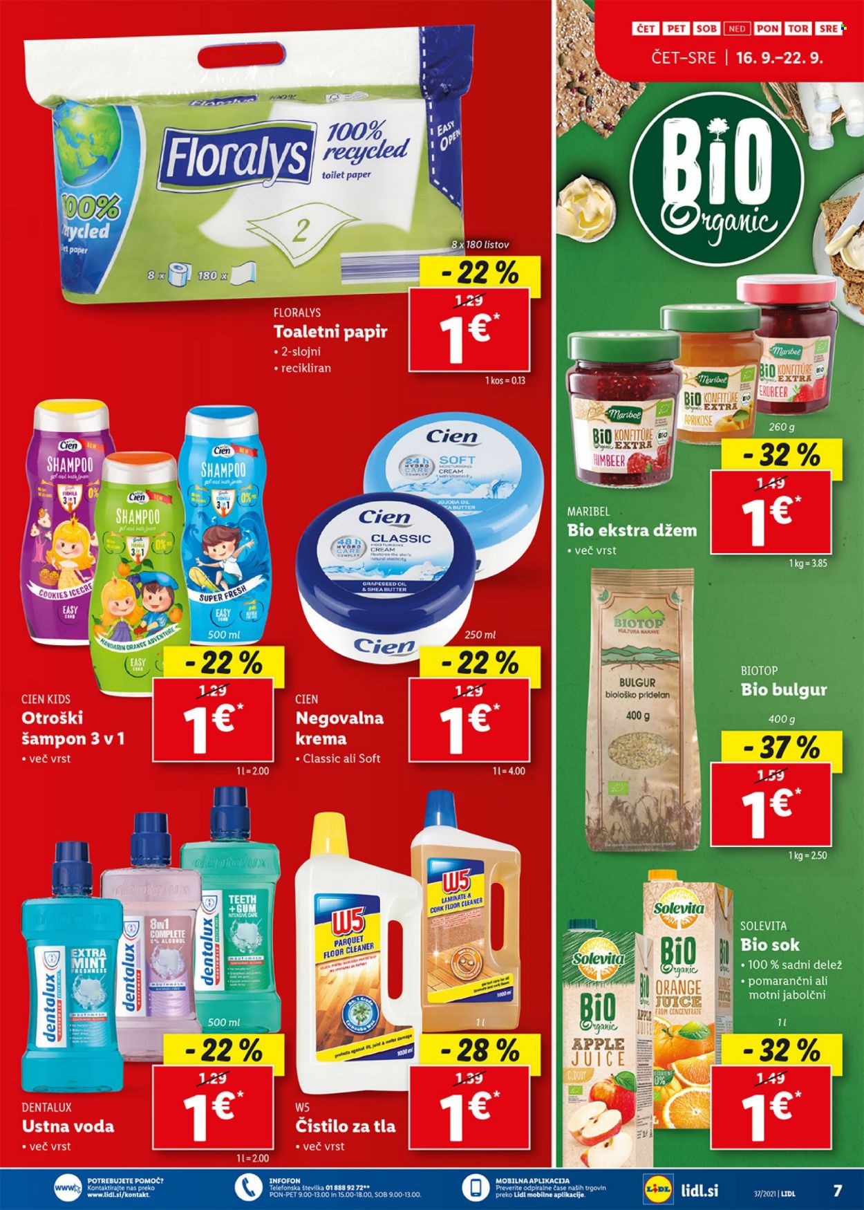 Lidl katalog - 16.9.2021 - 26.9.2021. Stran 7
