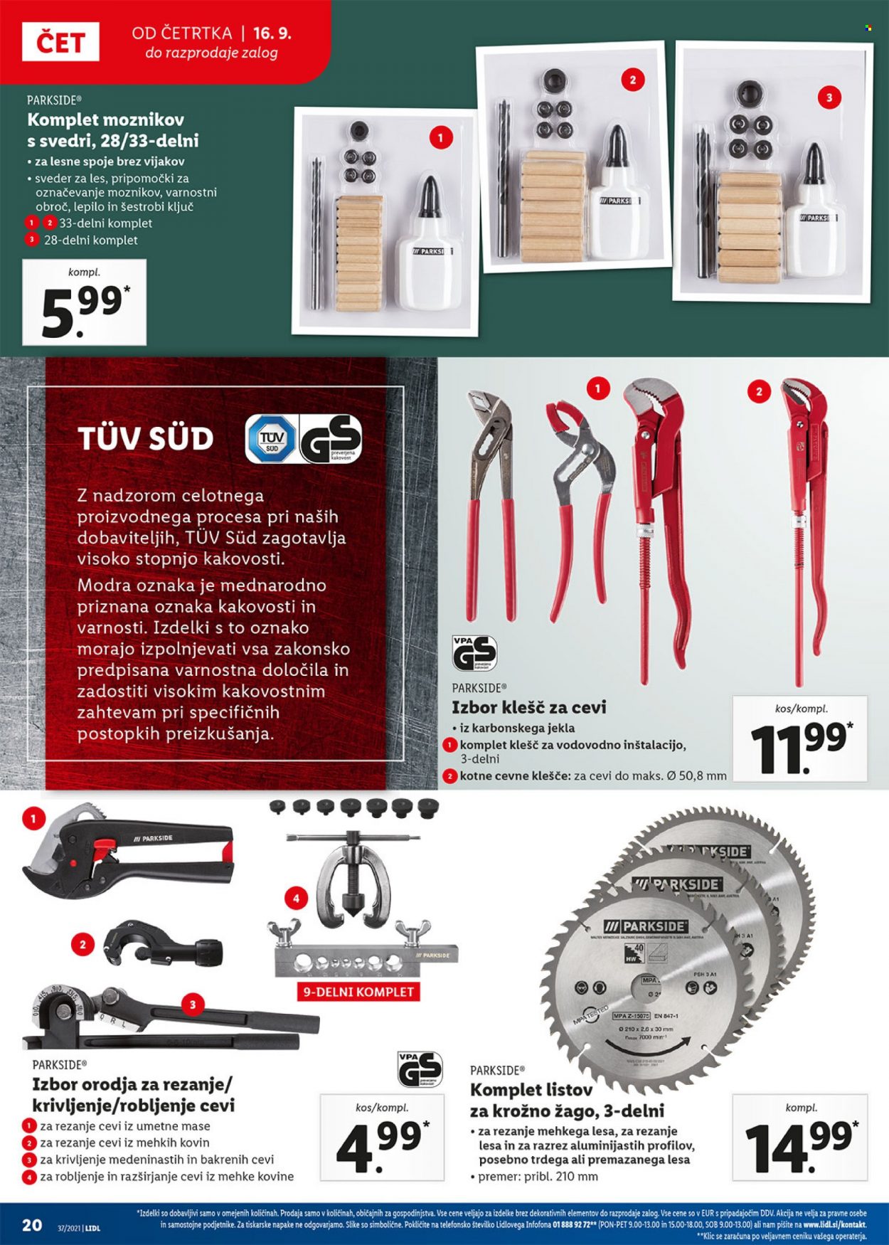 Lidl katalog - 16.9.2021 - 26.9.2021. Stran 20