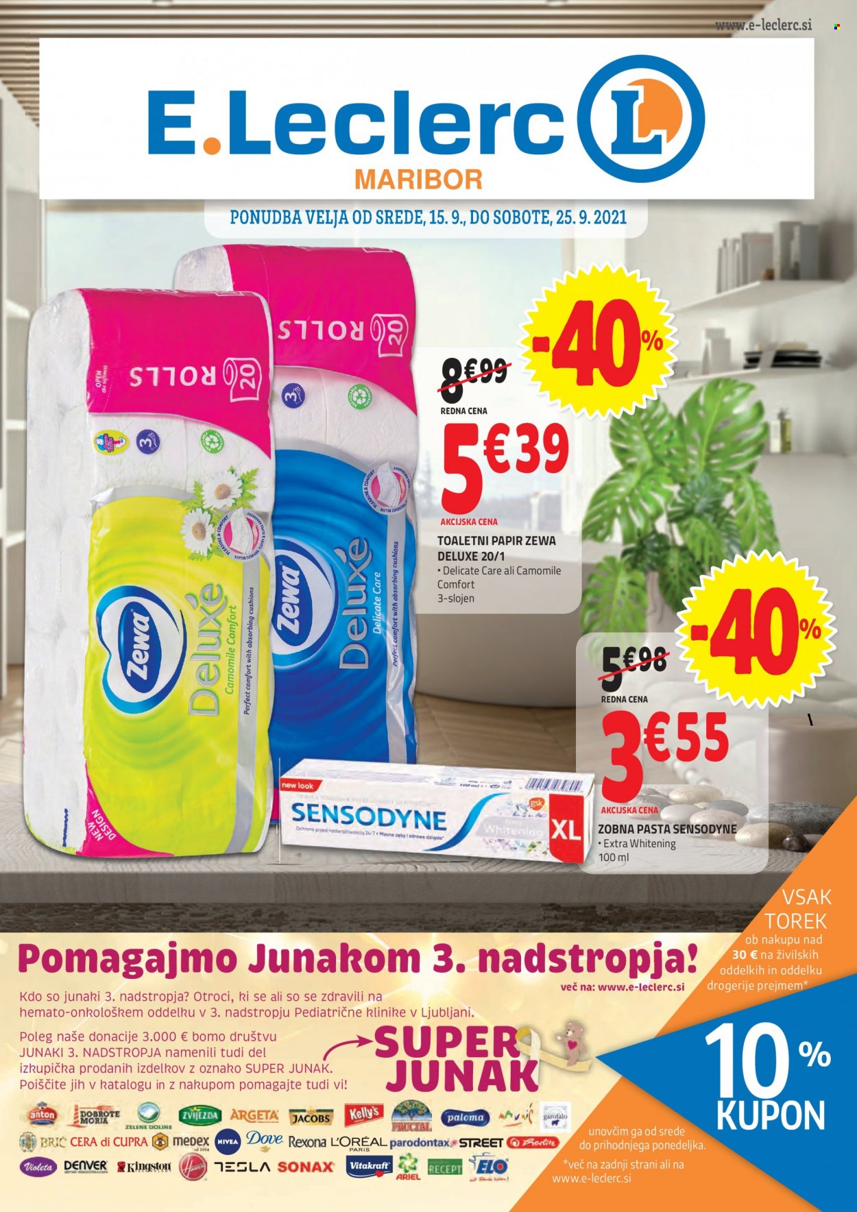 E.Leclerc katalog - 15.9.2021 - 25.9.2021. Stran 1