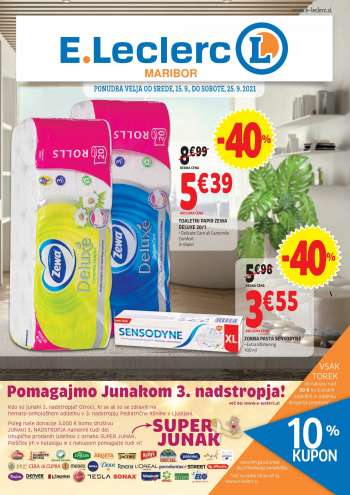 E.Leclerc katalog - 15.09.2021 - 25.09.2021.