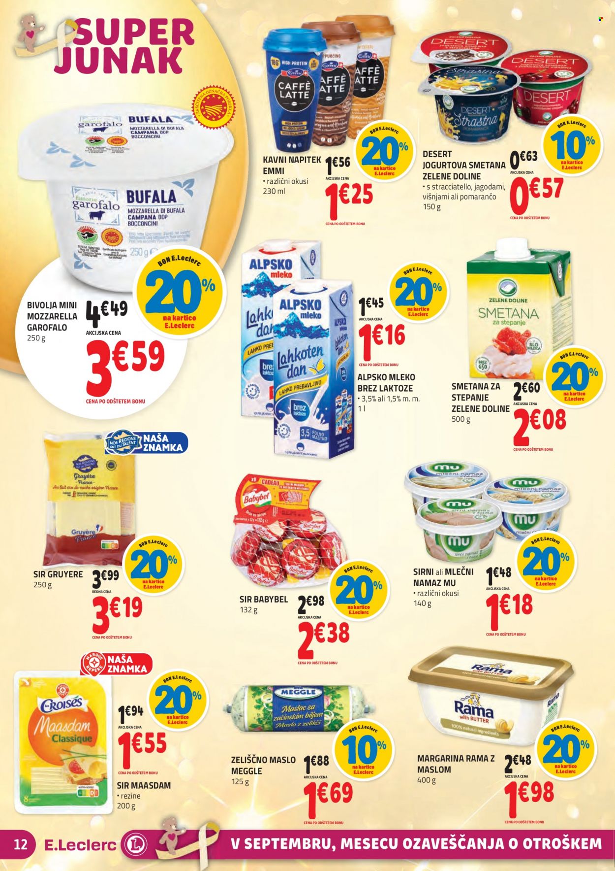 E.Leclerc katalog - 15.9.2021 - 25.9.2021. Stran 12