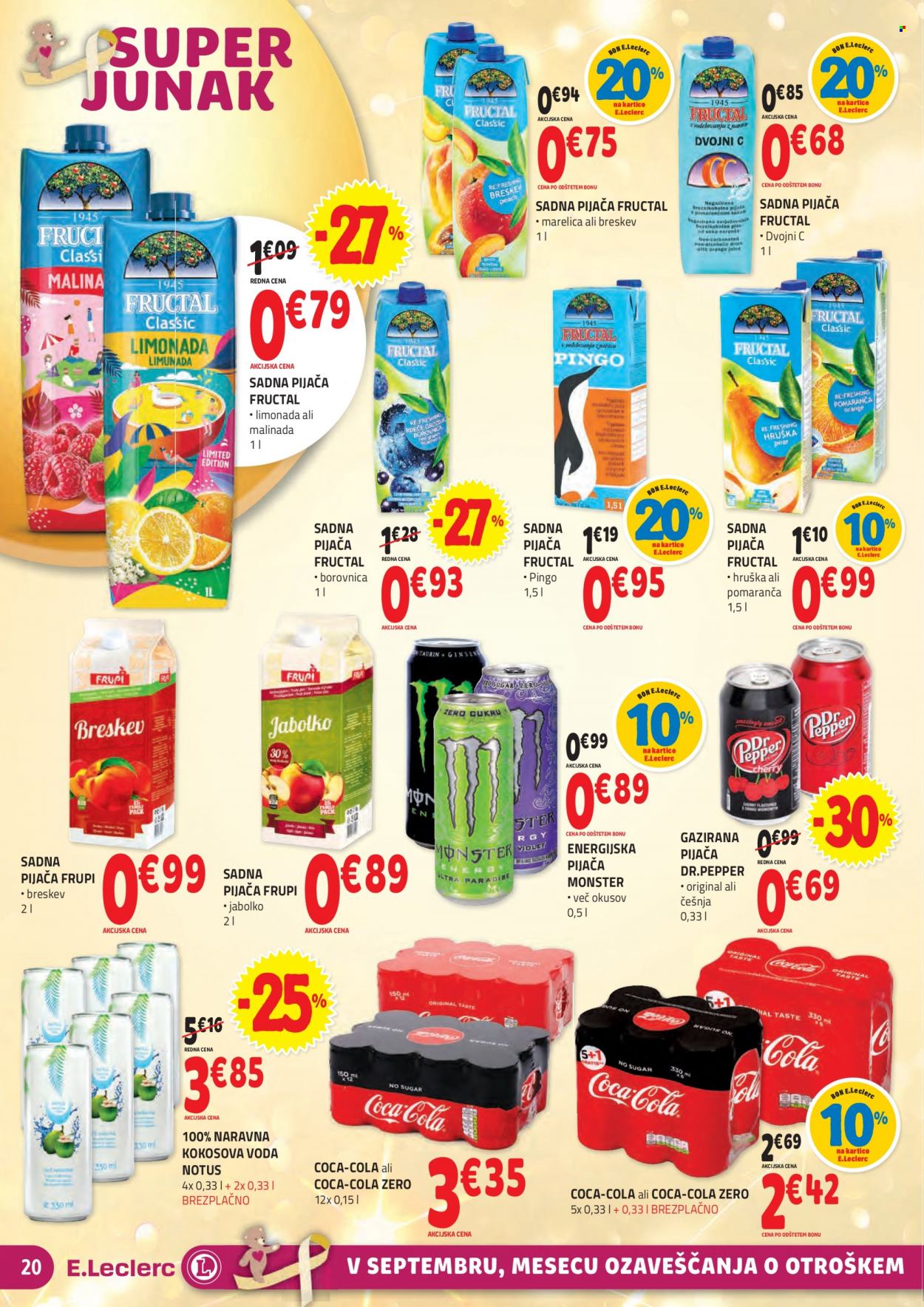 E.Leclerc katalog - 15.9.2021 - 25.9.2021. Stran 20