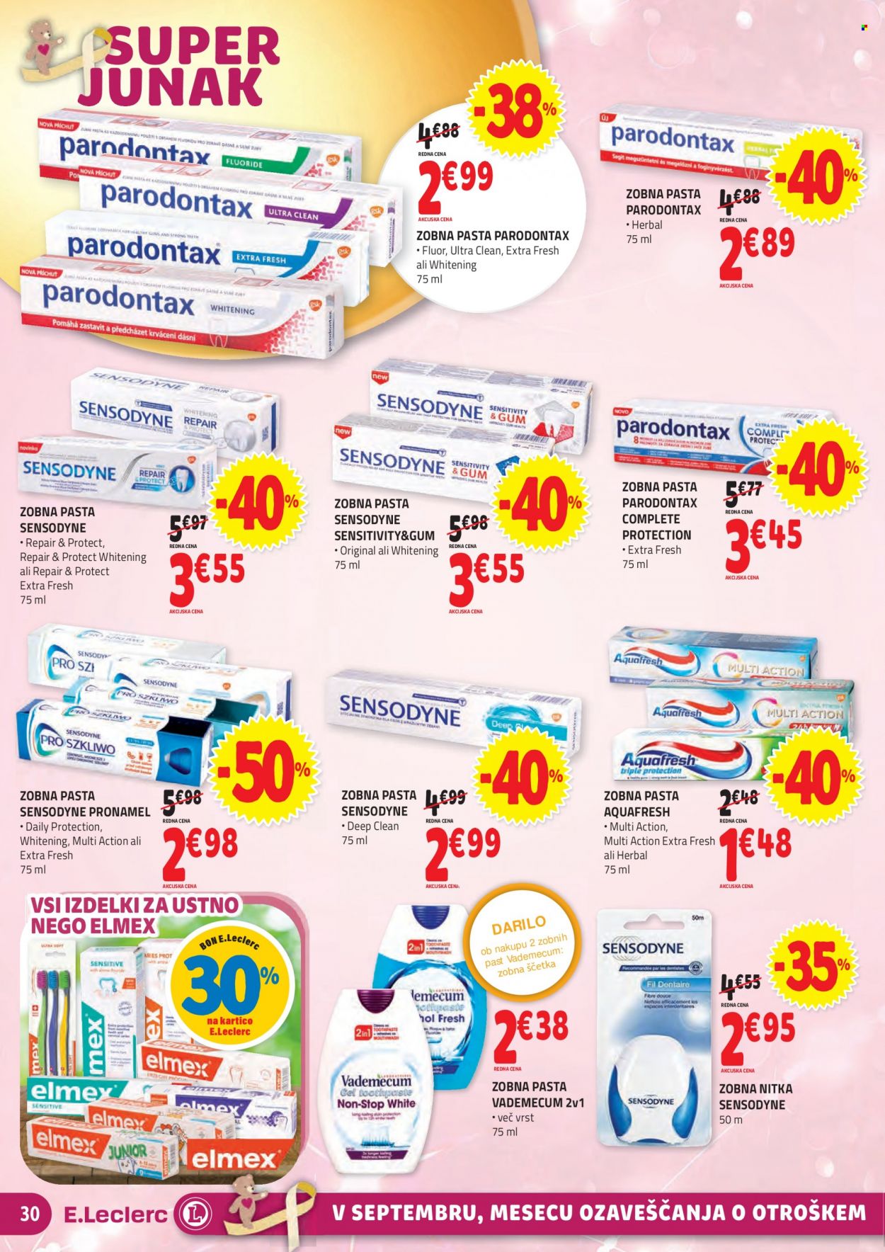 E.Leclerc katalog - 15.9.2021 - 25.9.2021. Stran 30
