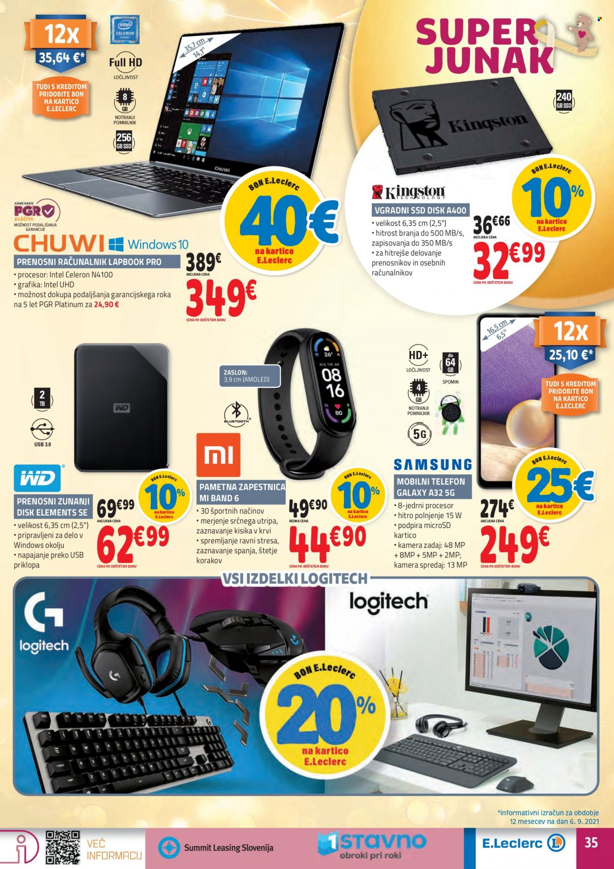 E.Leclerc katalog - 15.9.2021 - 25.9.2021. Stran 35