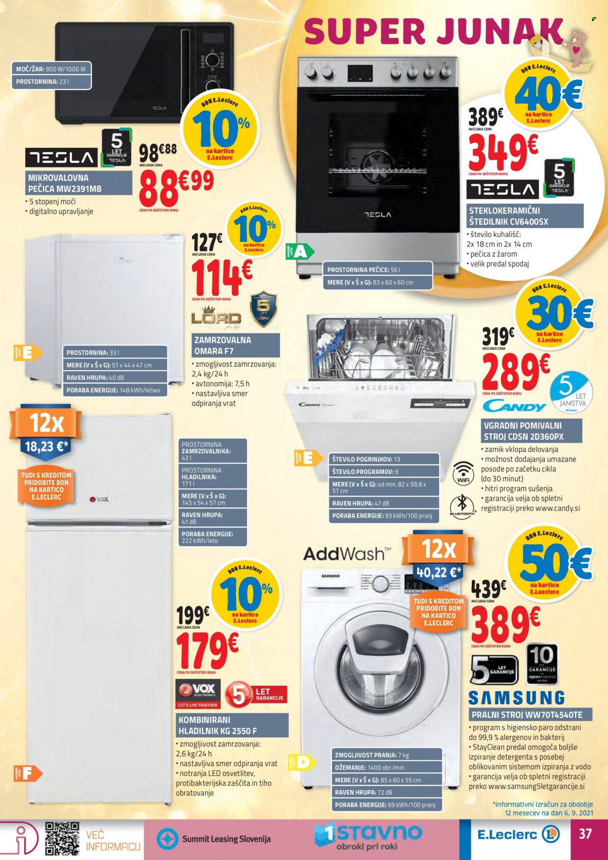 E.Leclerc katalog - 15.9.2021 - 25.9.2021. Stran 37