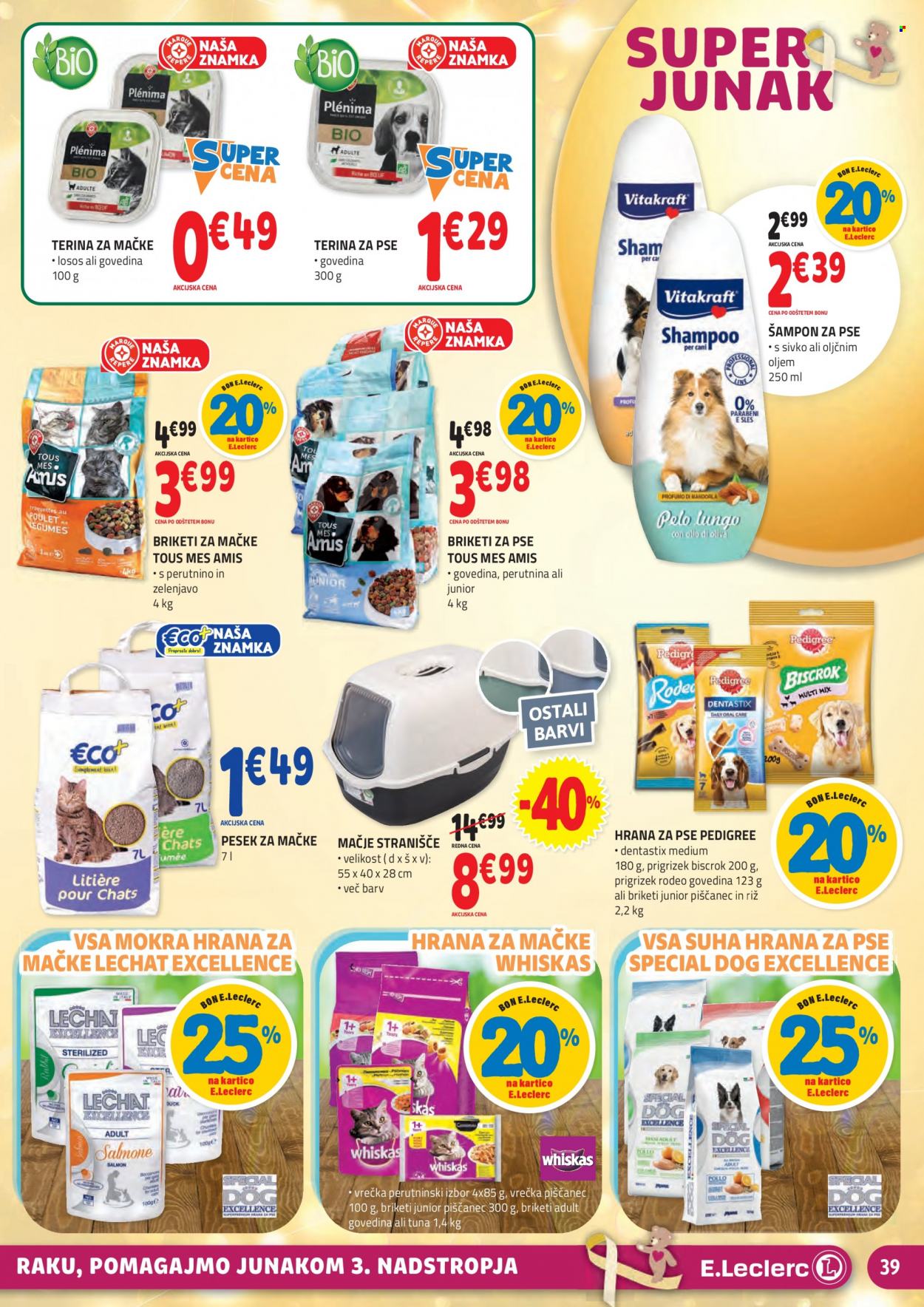 E.Leclerc katalog - 15.9.2021 - 25.9.2021. Stran 39