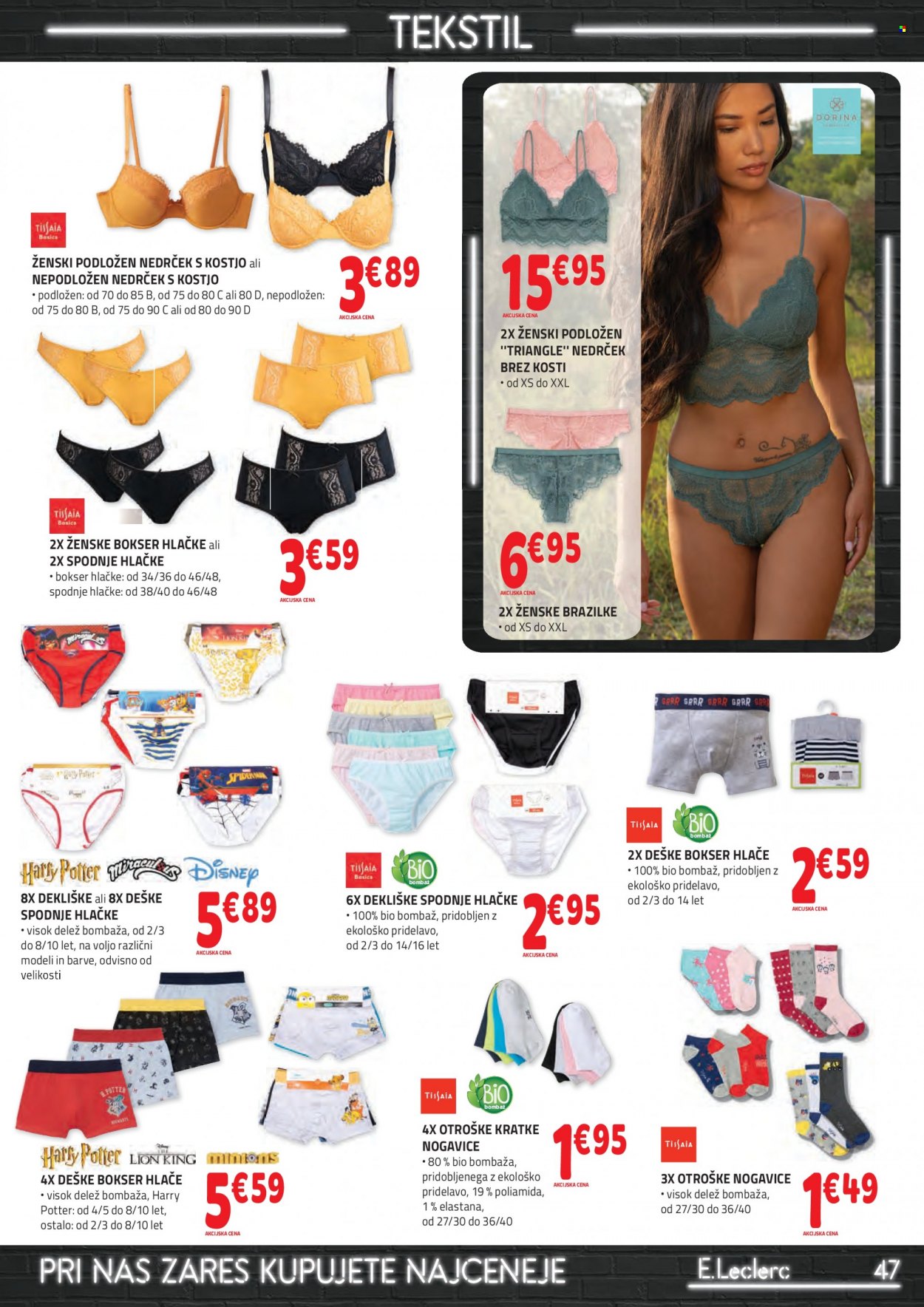 E.Leclerc katalog - 15.9.2021 - 25.9.2021. Stran 47