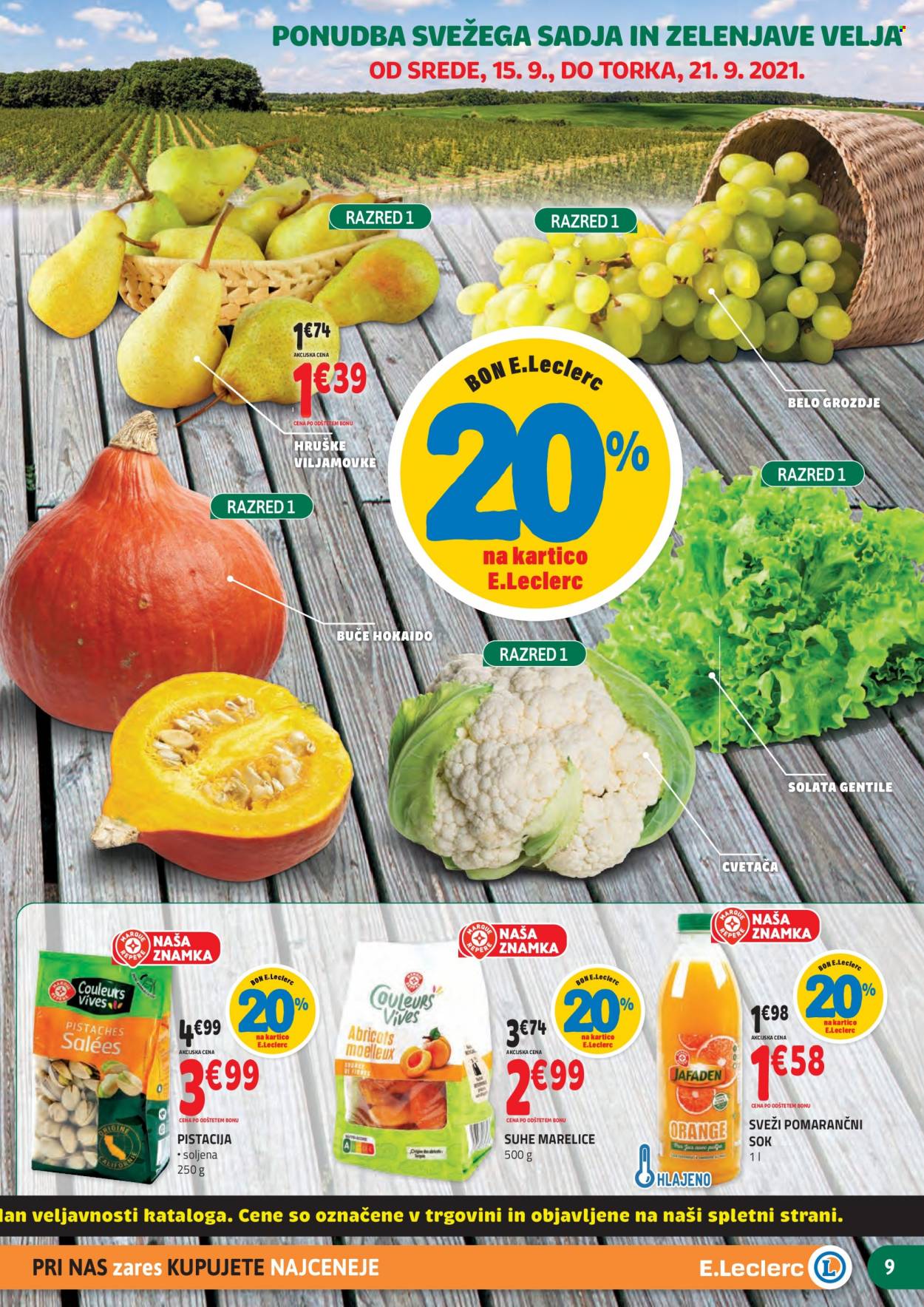 E.Leclerc katalog - 15.9.2021 - 25.9.2021. Stran 9