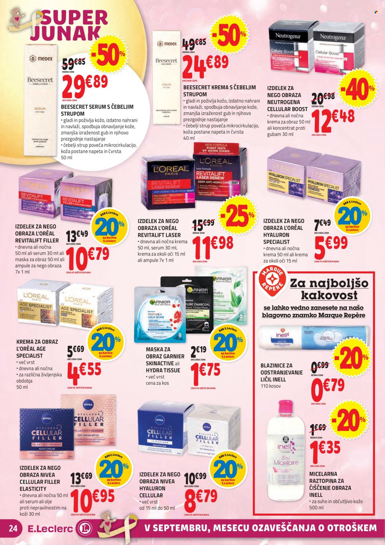 E.Leclerc katalog - 15.9.2021 - 25.9.2021. Stran 24