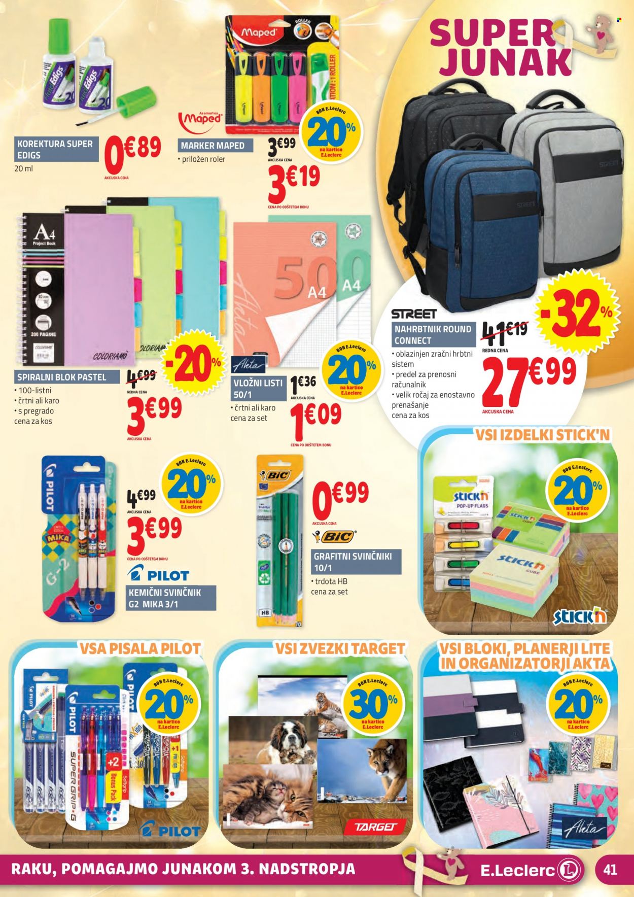E.Leclerc katalog - 15.9.2021 - 25.9.2021. Stran 41