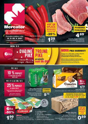 Mercator katalog - 16.09.2021 - 22.09.2021.