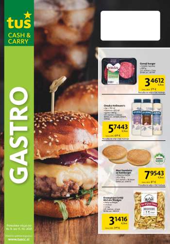 Tuš Cash & Carry katalog - 16.09.2021 - 11.10.2021.