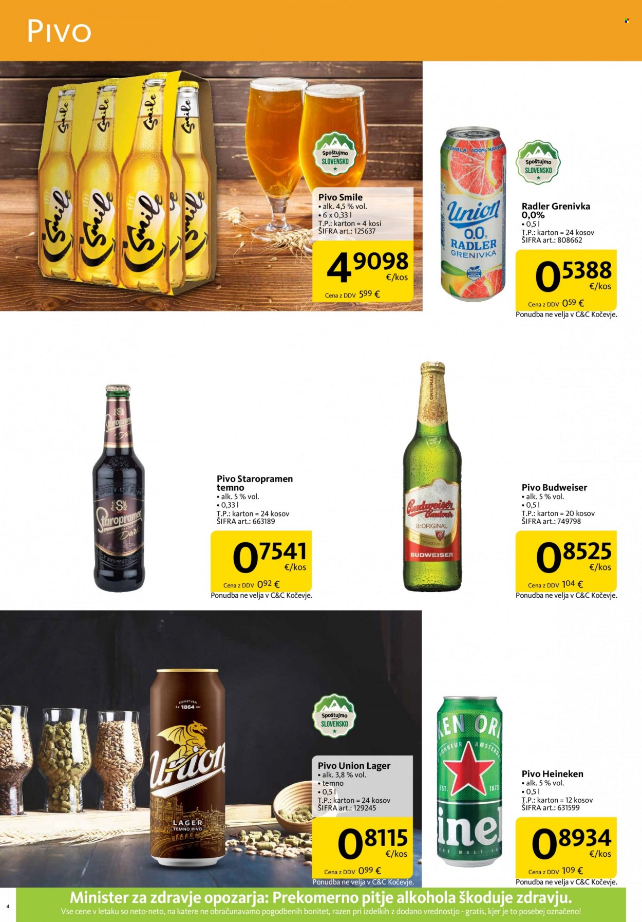 Tuš Cash & Carry katalog - 16.9.2021 - 11.10.2021. Stran 4