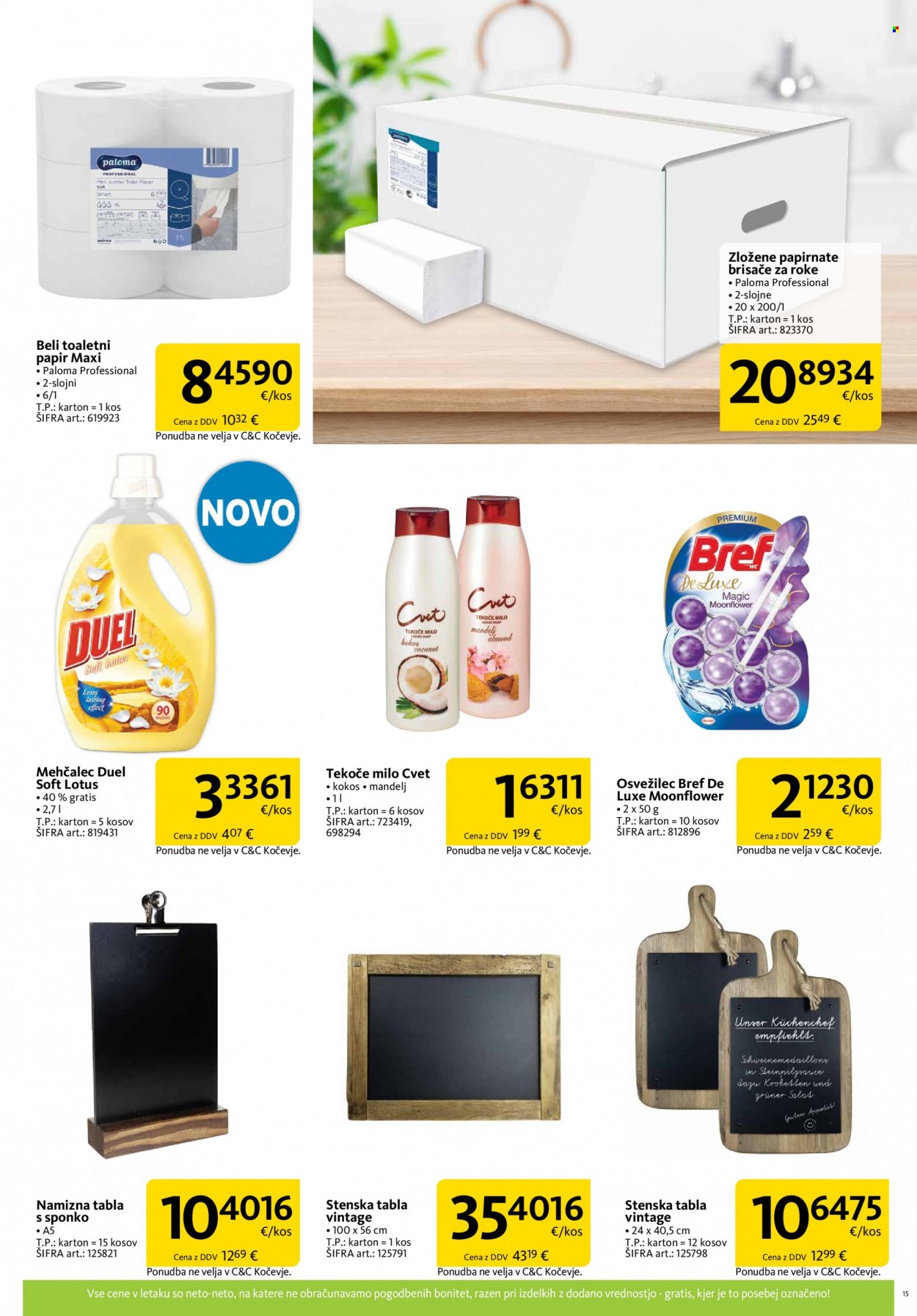 Tuš Cash & Carry katalog - 16.9.2021 - 11.10.2021. Stran 15