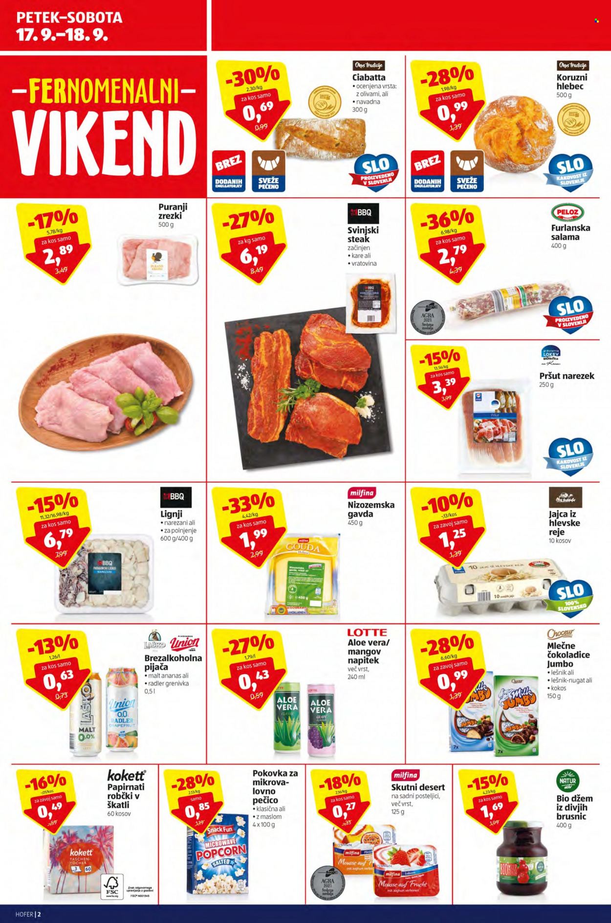 Hofer katalog - 17.9.2021 - 25.9.2021. Stran 2