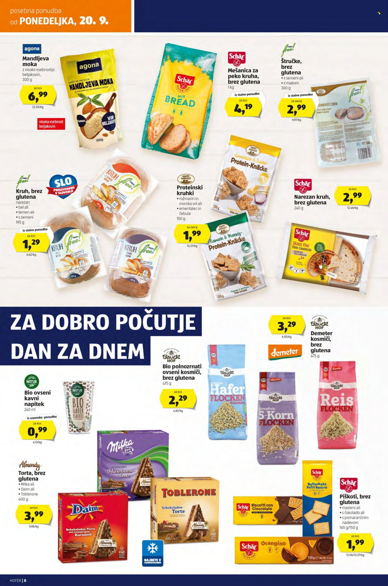 Hofer katalog - 17.9.2021 - 25.9.2021. Stran 8