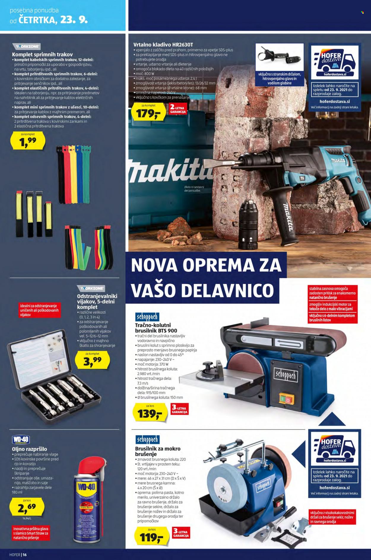 Hofer katalog - 17.9.2021 - 25.9.2021. Stran 16