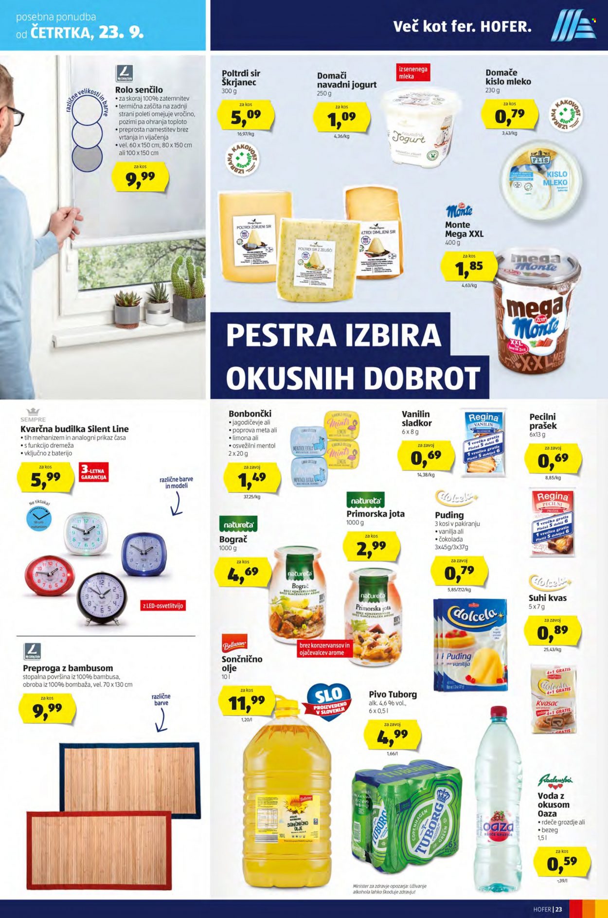 Hofer katalog - 17.9.2021 - 25.9.2021. Stran 23