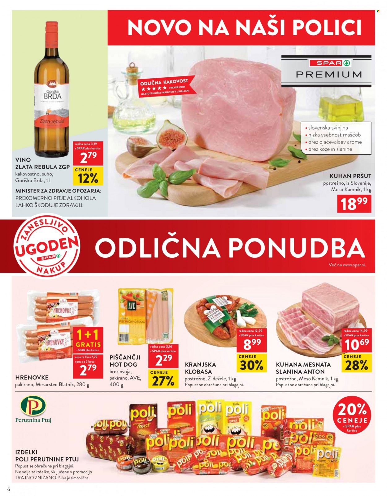SPAR katalog - 22.9.2021 - 5.10.2021. Stran 6
