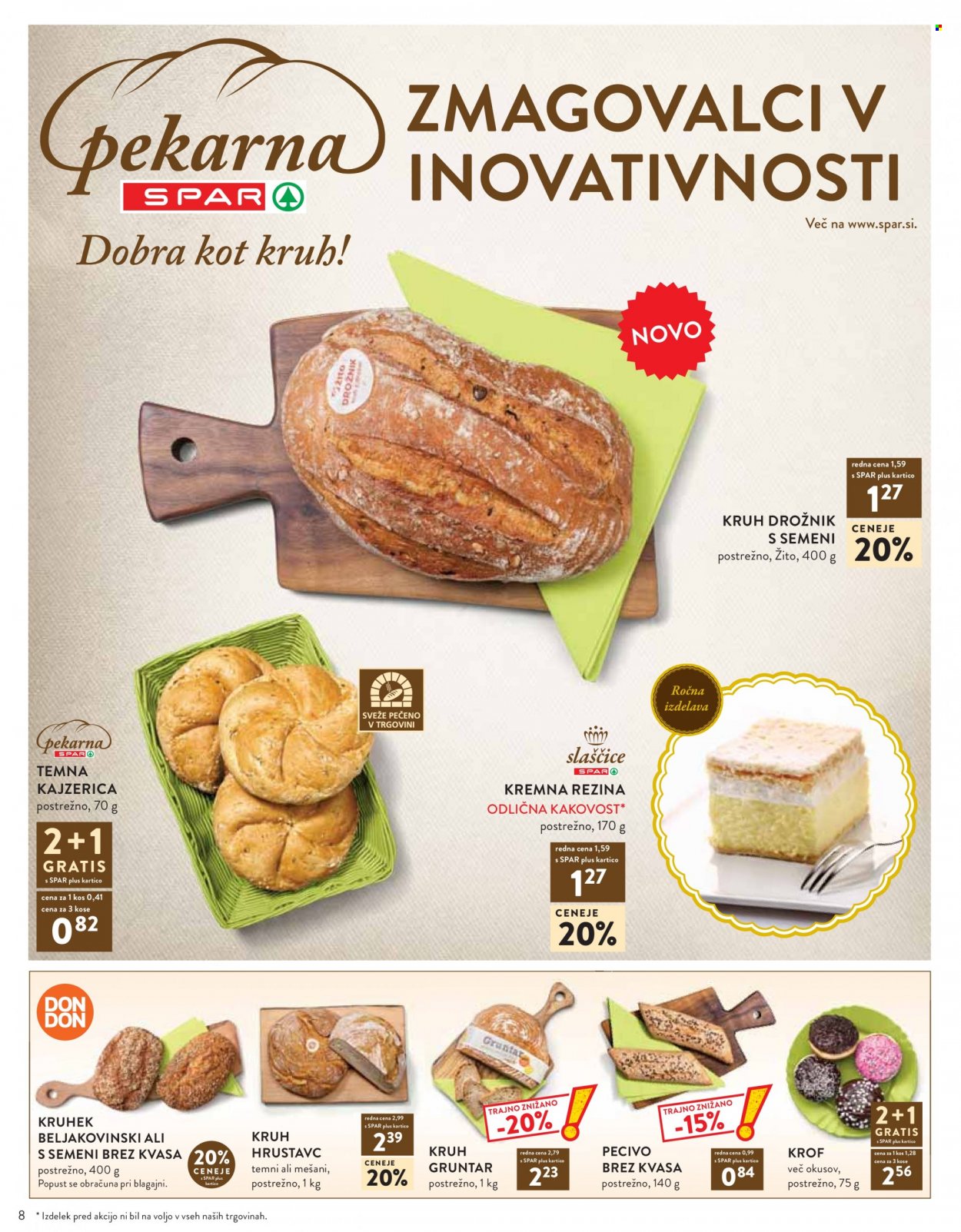 SPAR katalog - 22.9.2021 - 5.10.2021. Stran 8