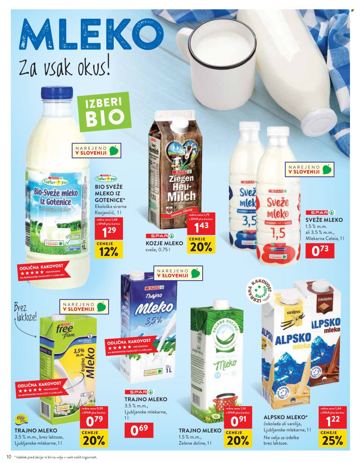 SPAR katalog - 22.9.2021 - 5.10.2021. Stran 10