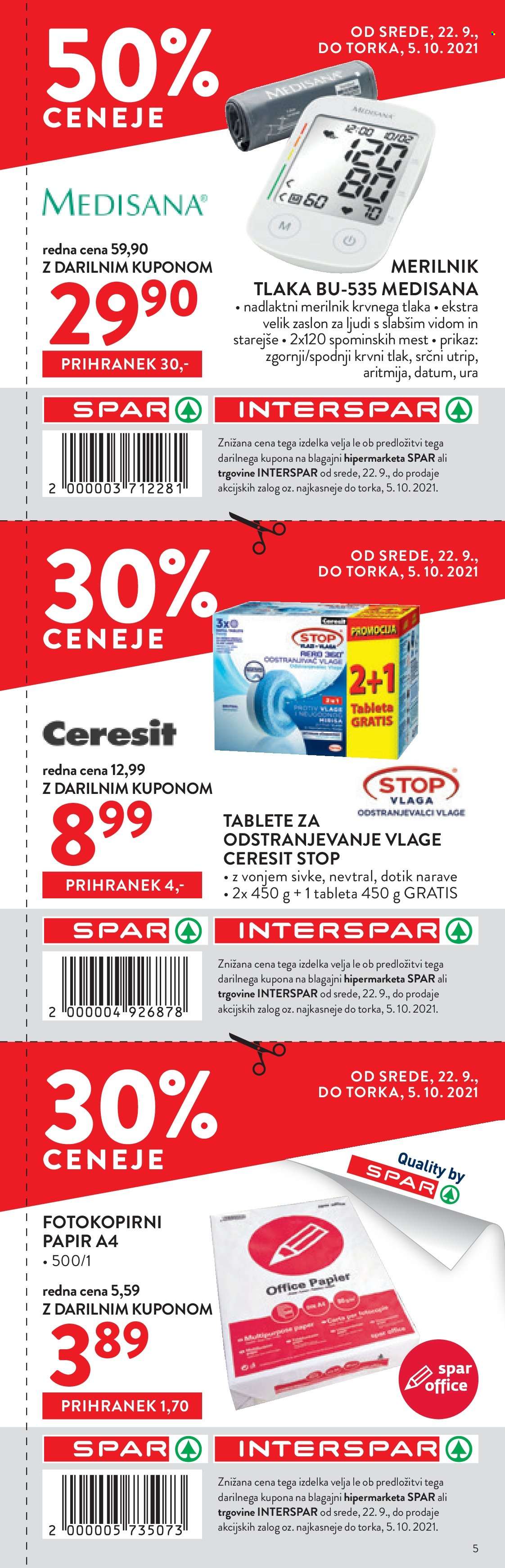 SPAR katalog - 22.9.2021 - 5.10.2021. Stran 5