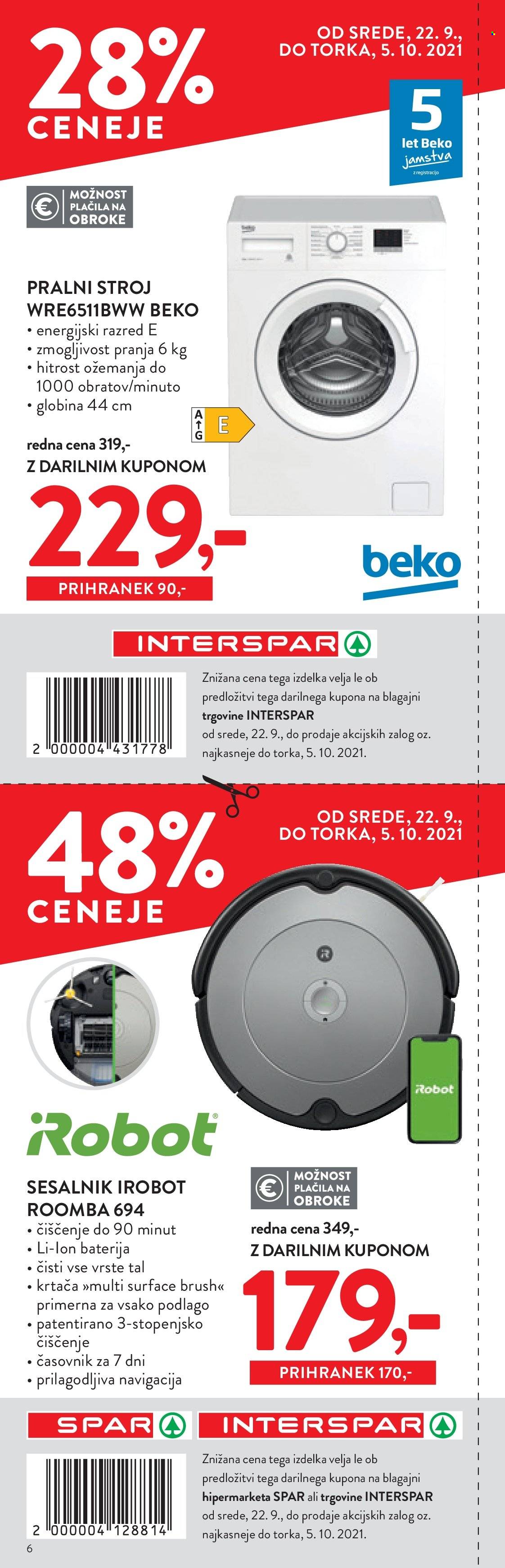 SPAR katalog - 22.9.2021 - 5.10.2021. Stran 6