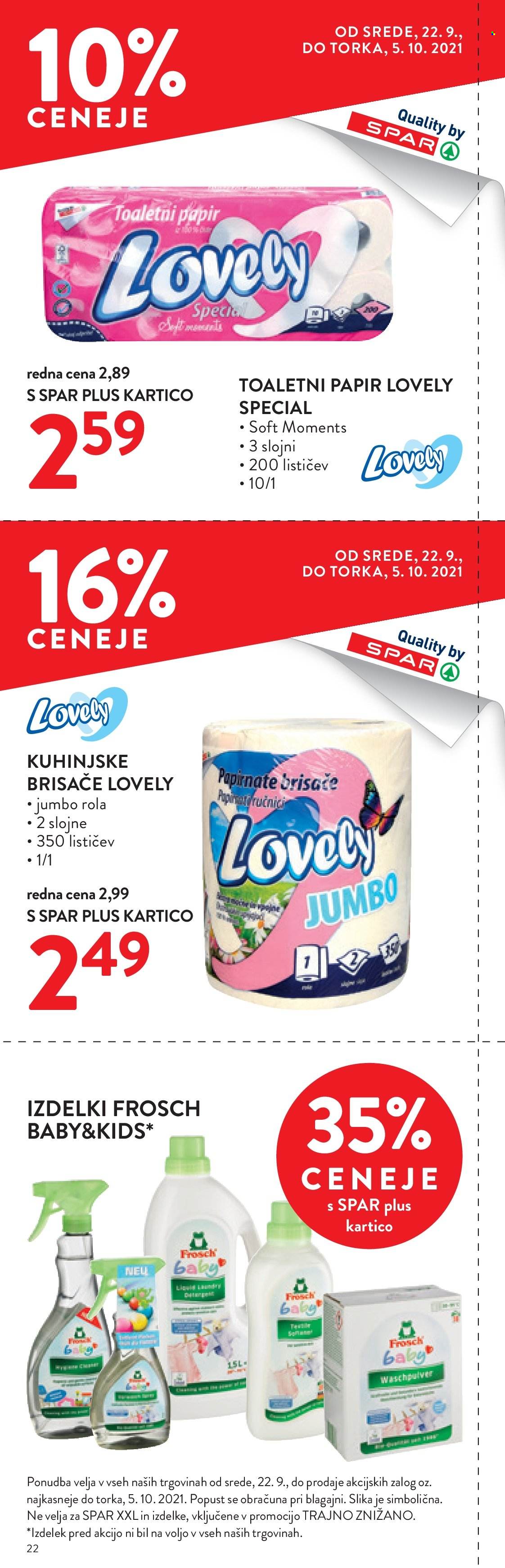 SPAR katalog - 22.9.2021 - 5.10.2021. Stran 22